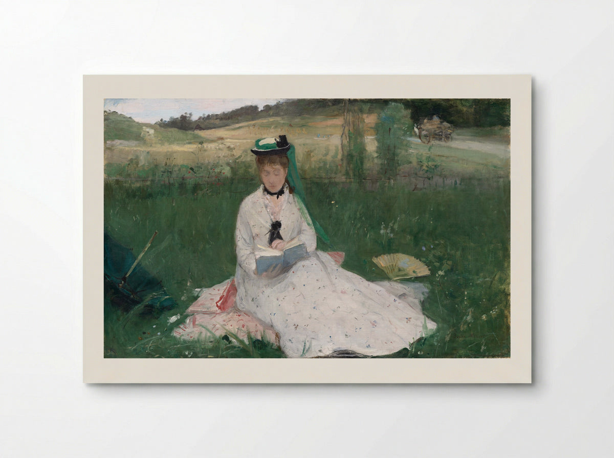 Reading - Berthe Morisot - Poster