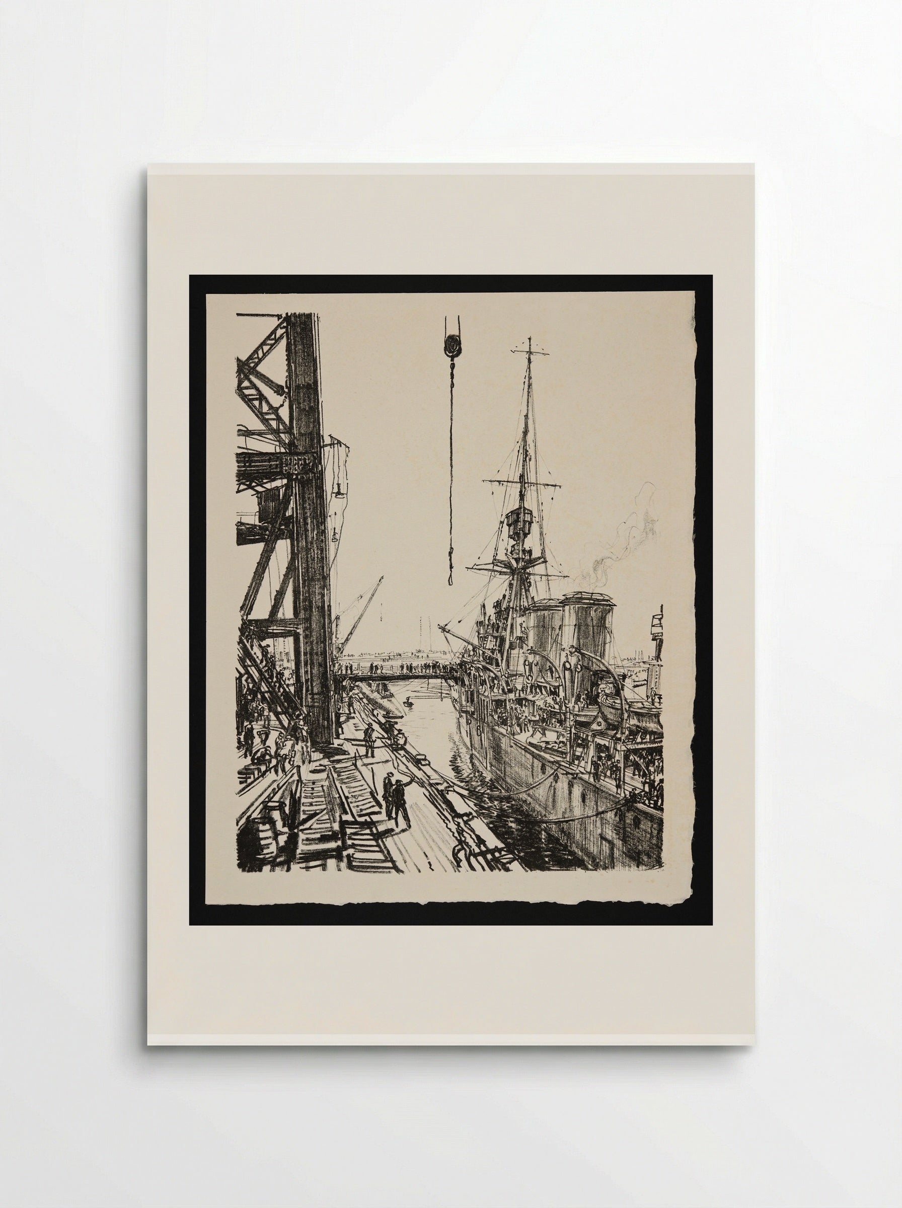 Ready for Sea - Sir Muirhead Bone - Poster
