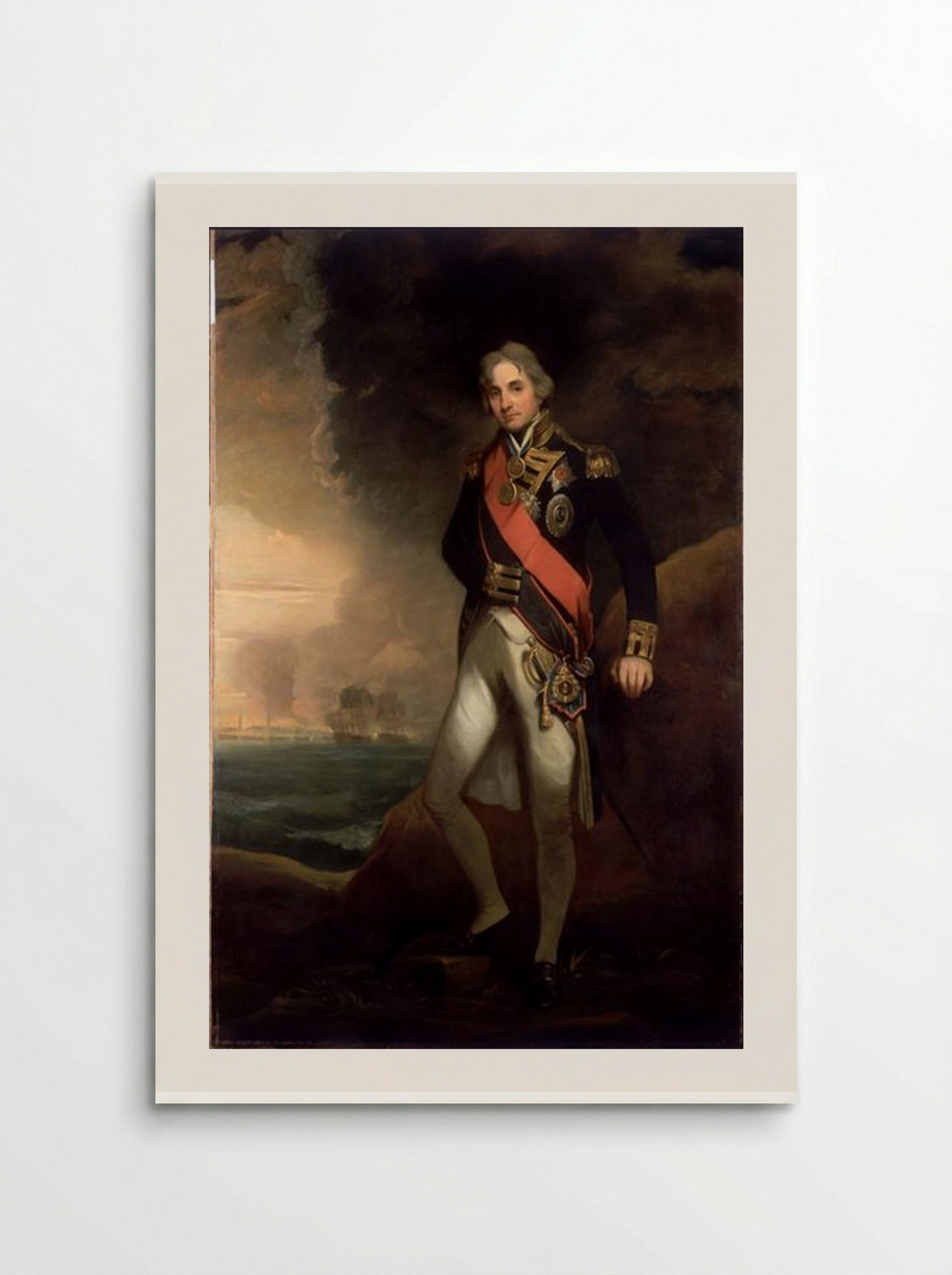Rear-Admiral Sir Horatio Nelson - John Hoppner - Poster