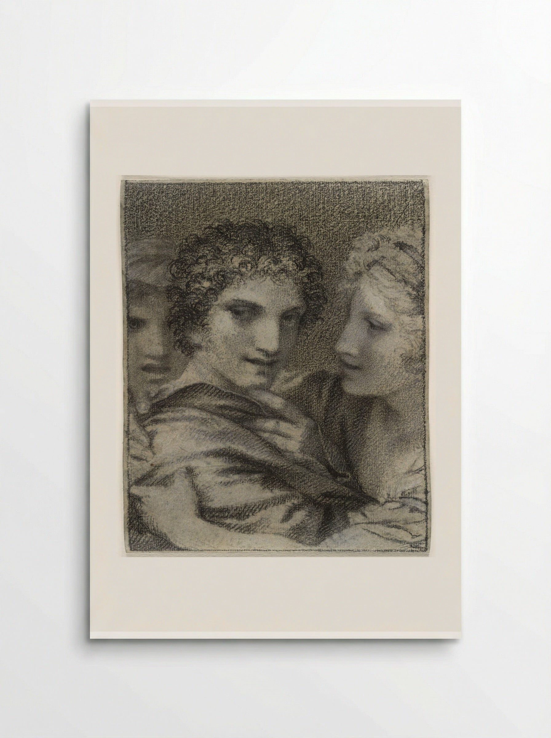 Reason Speaks and Pleasure Carries One Away - Pierre-Paul Prud'hon - Poster