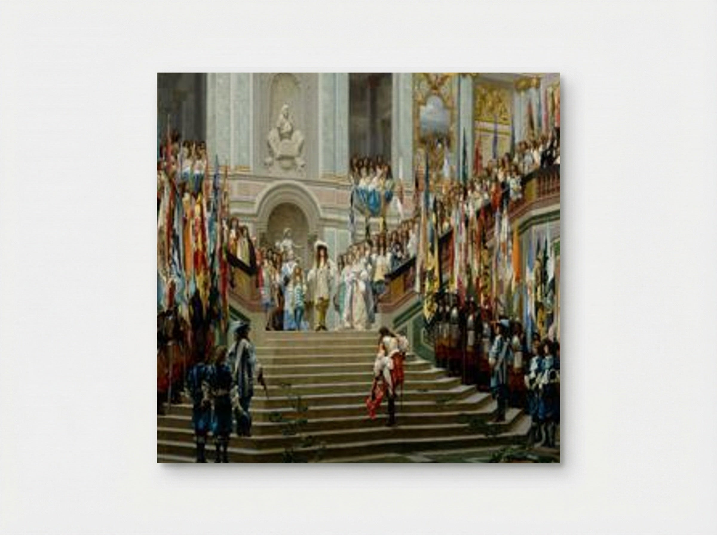 Reception of Le Grand Condé at Versailles - Jean-Léon Gérôme - Poster