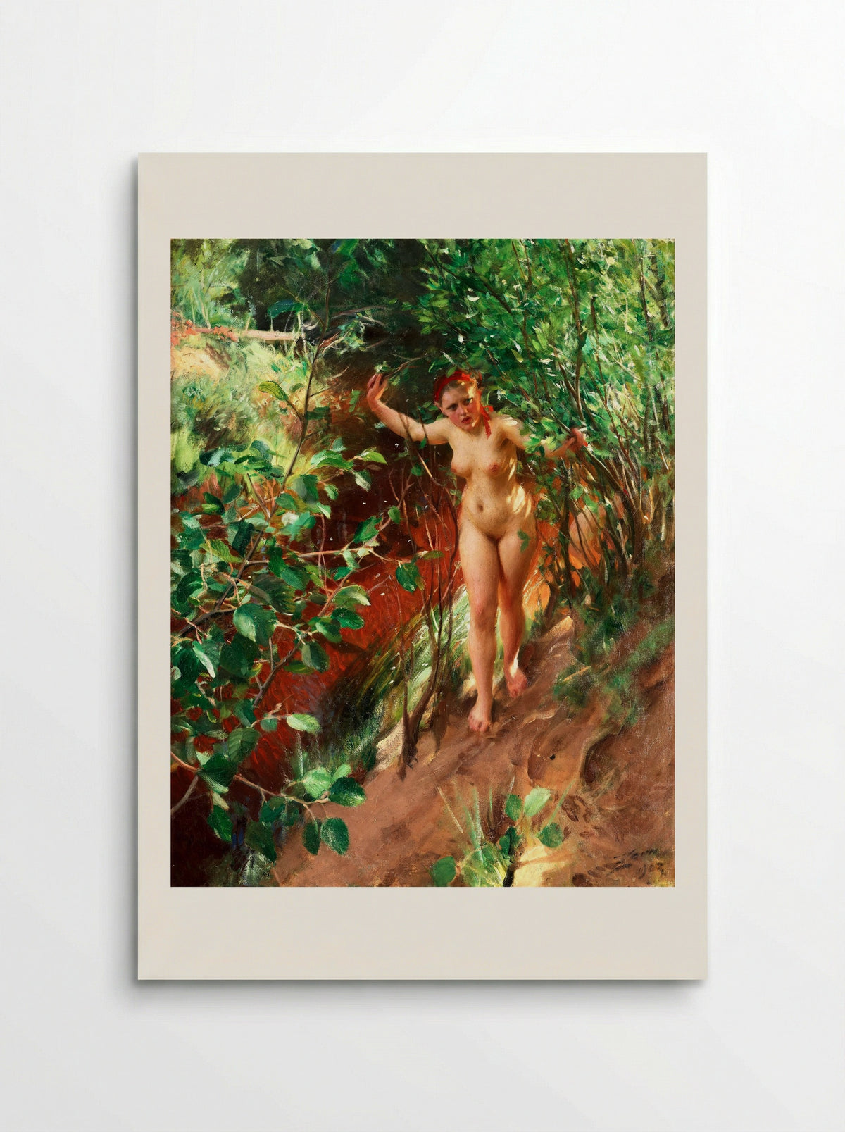 Red Sand - Anders Zorn - Poster