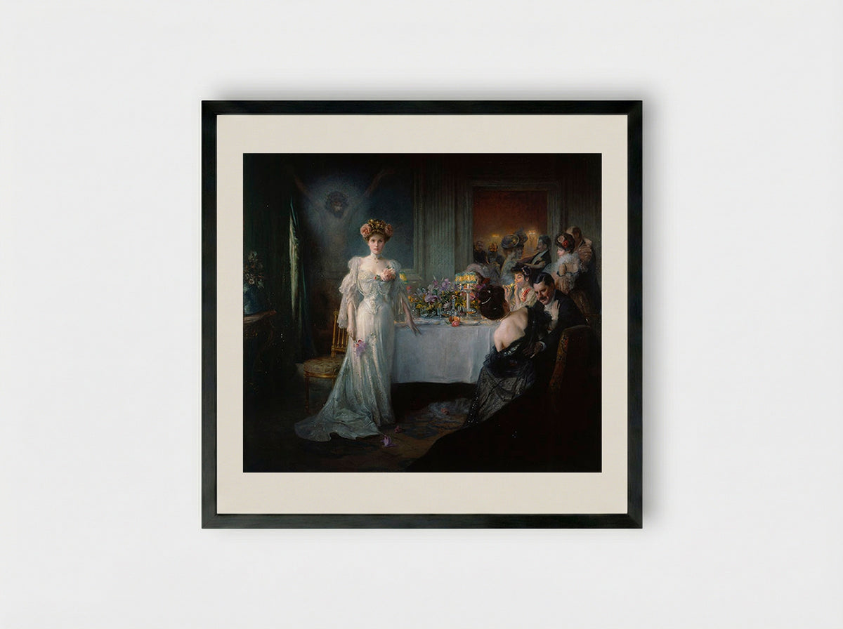 Redemption - Julius LeBlanc Stewart - Framed Print Black