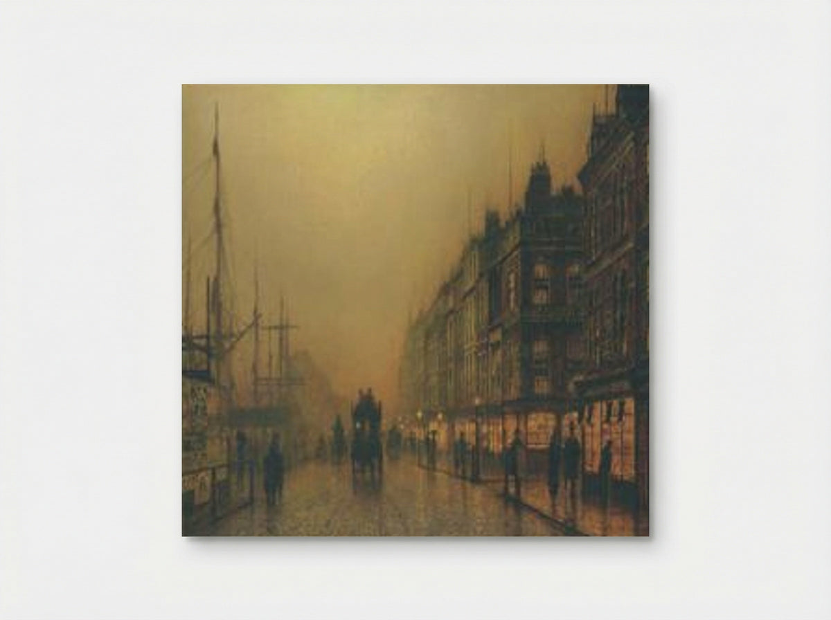 Reekie, Glasgow - John Atkinson Grimshaw - Poster