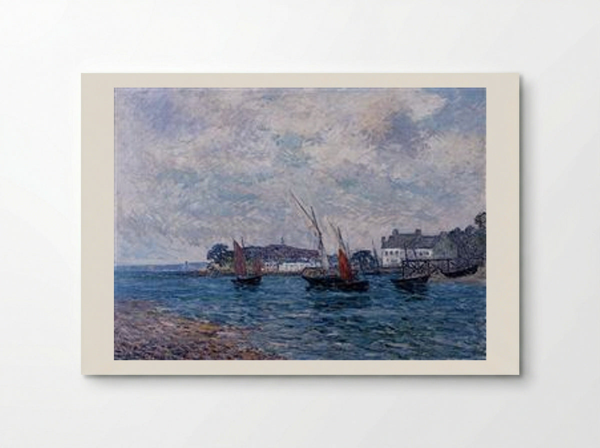 Reentering Port at Douarnenez (Finistere) - Maxime Maufra - Poster