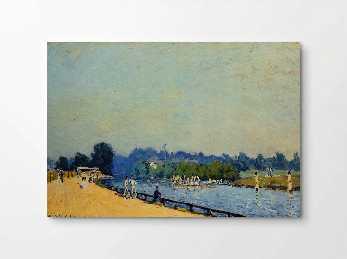 Regatta at Molesey - Alfred Sisley - Poster