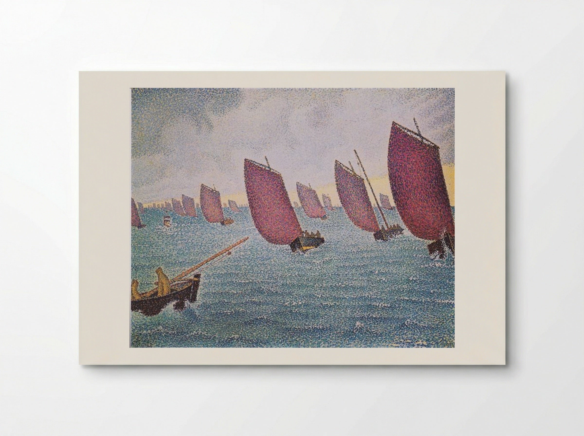 Regatta in Concarneau - Paul Signac - Poster
