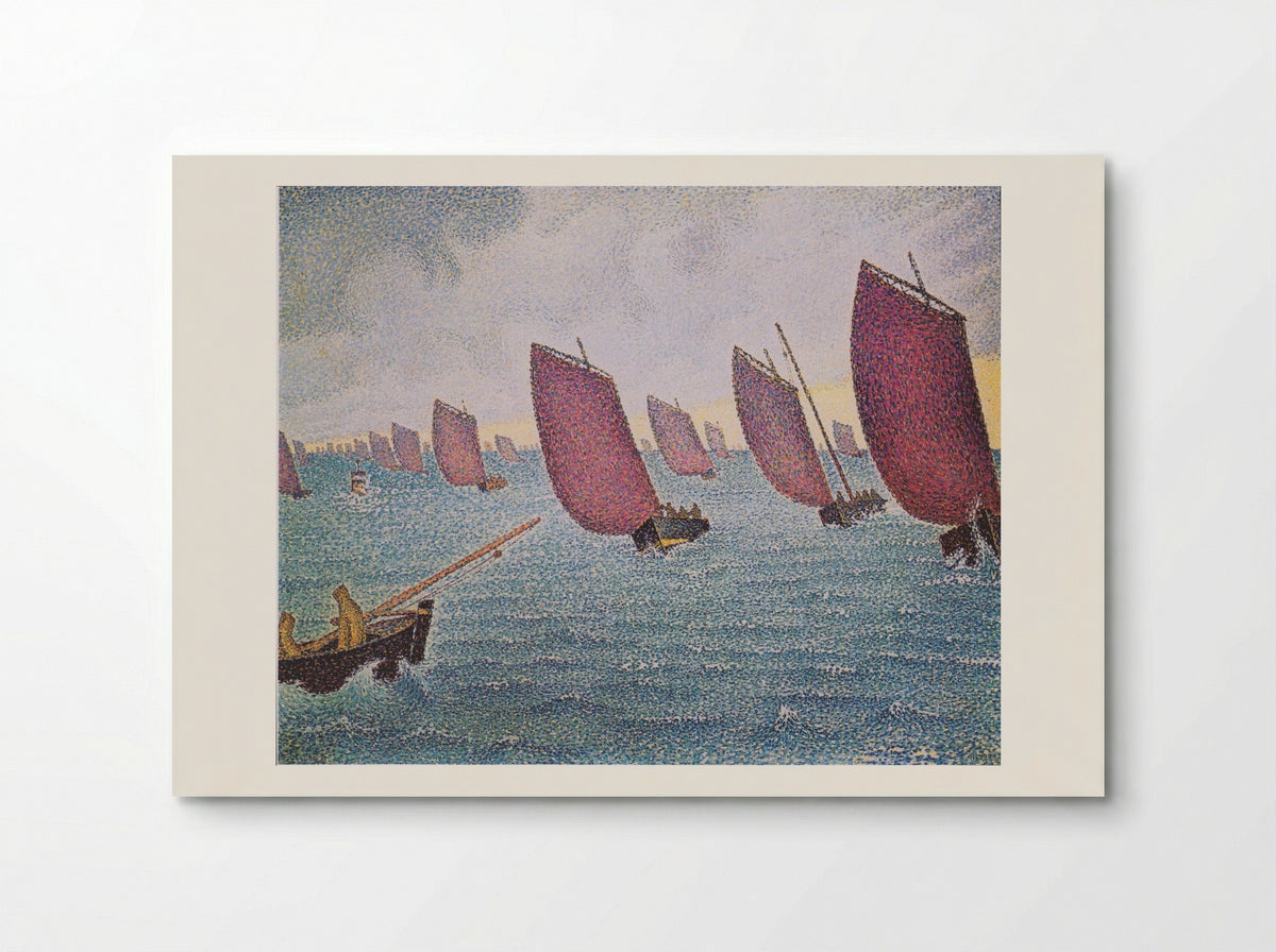 Regatta in Concarneau - Paul Signac - Poster