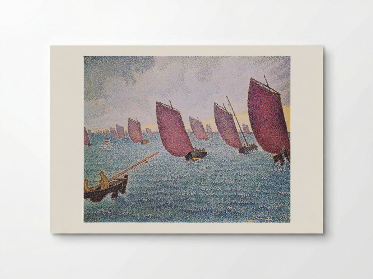 Regatta in Concarneau - Paul Signac - Poster