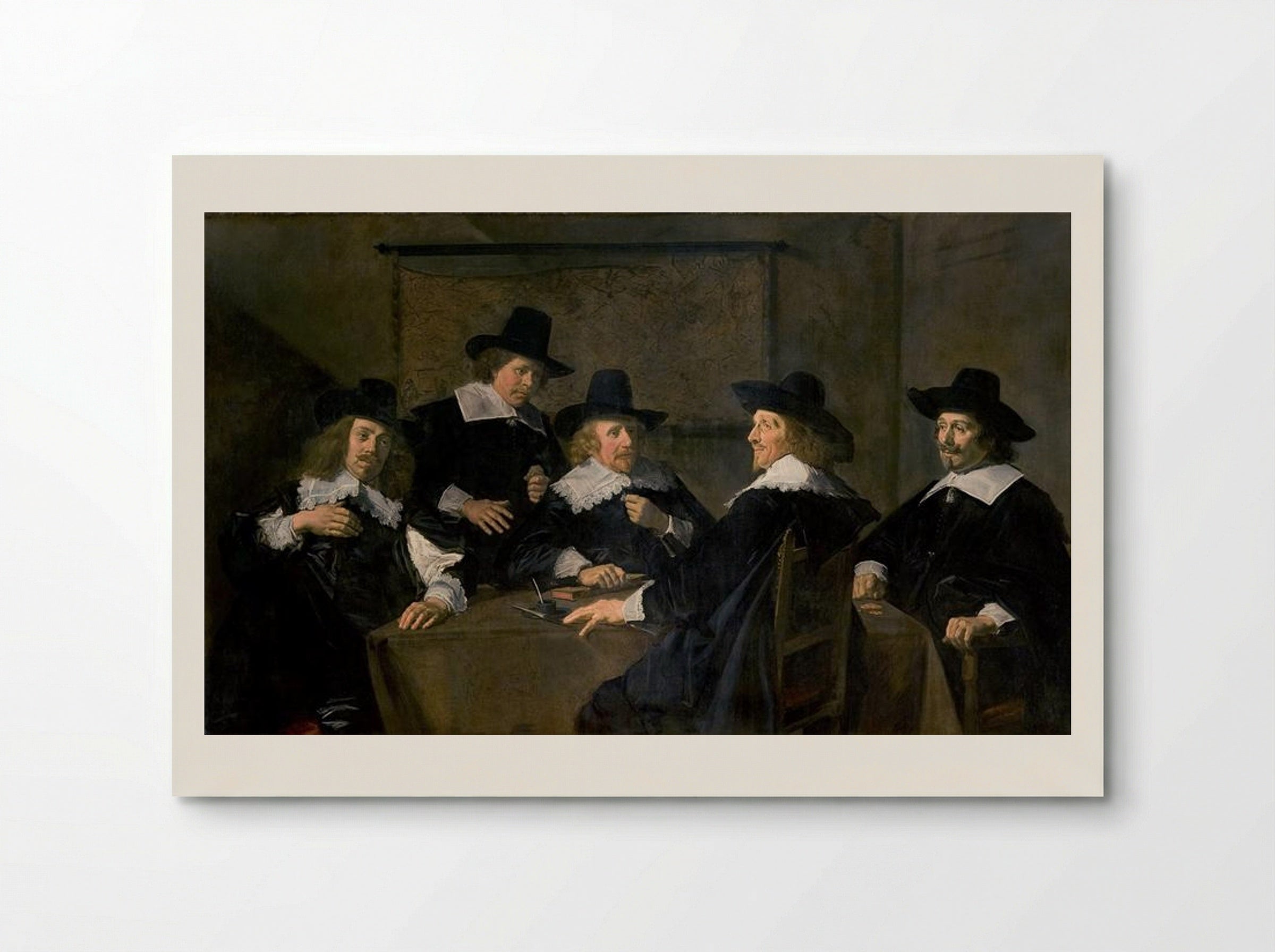 Regents of the St. Elisabeth's Hospital, Haarlem - Frans Hals - Poster