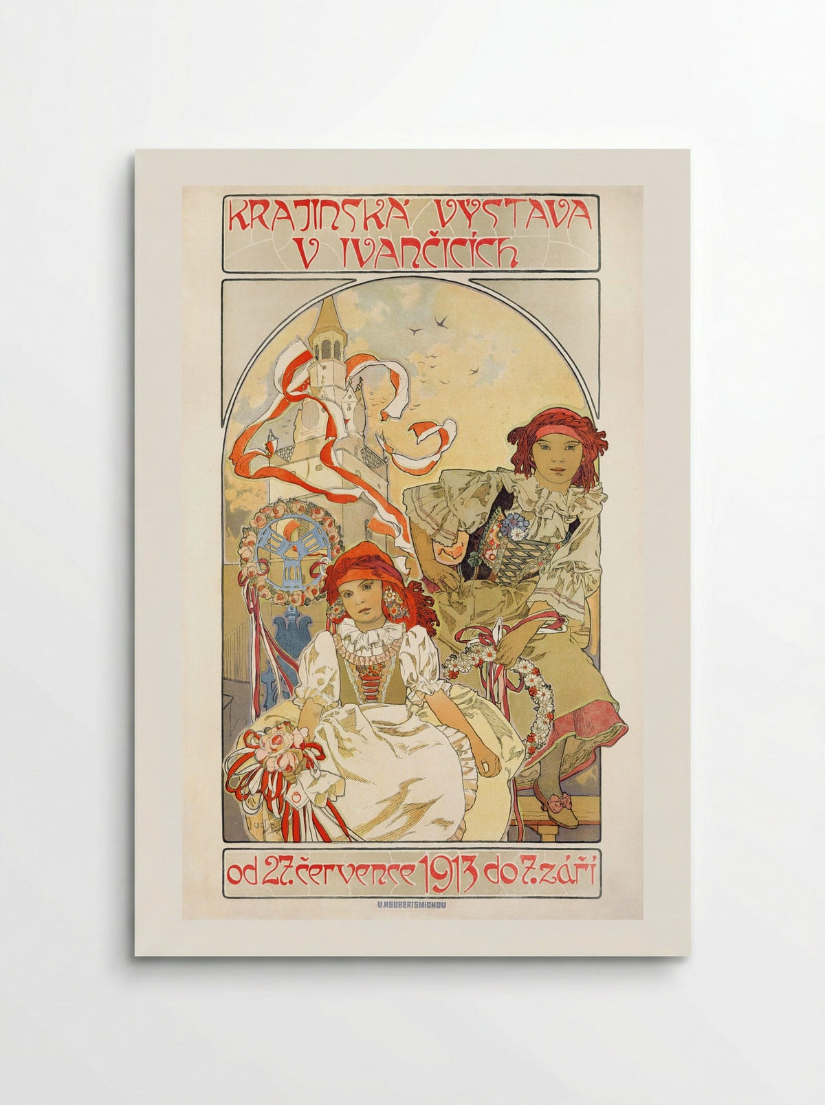 Regional Exhibition in Ivancice - Alphonse Mucha - Poster