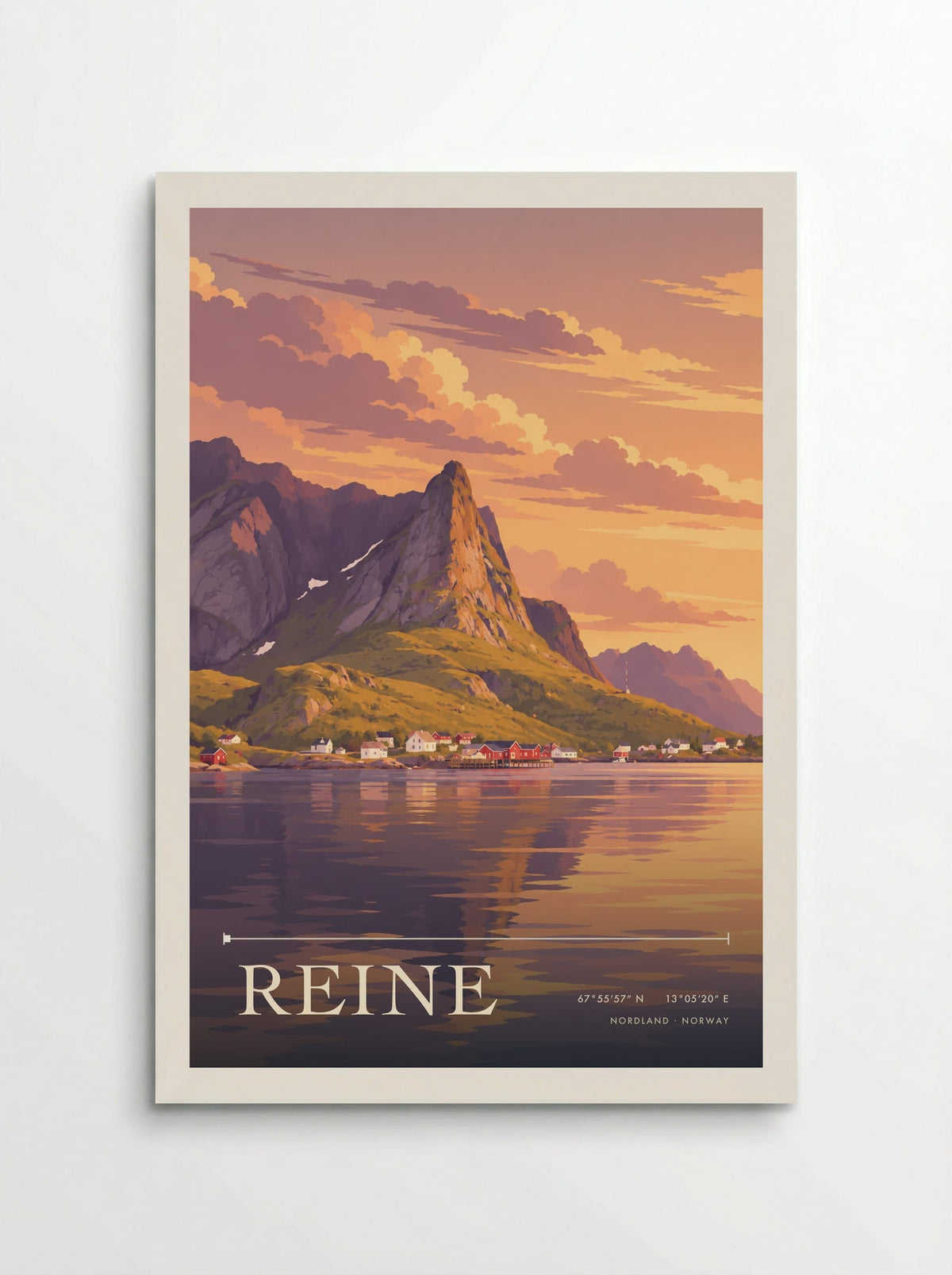 Reine, Nordland | Travel Poster - Poster
