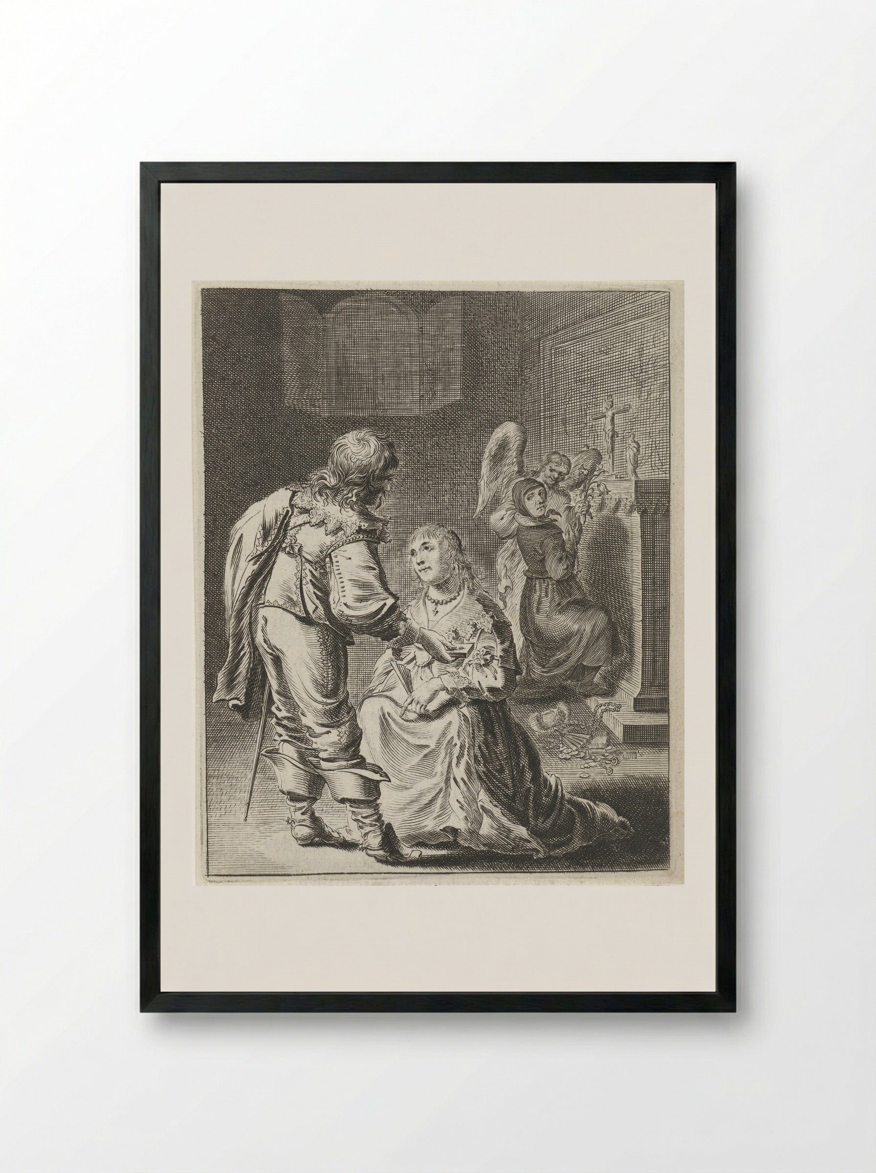 Reinheid en ijdelheid - Pieter Nolpe - Framed Print Black
