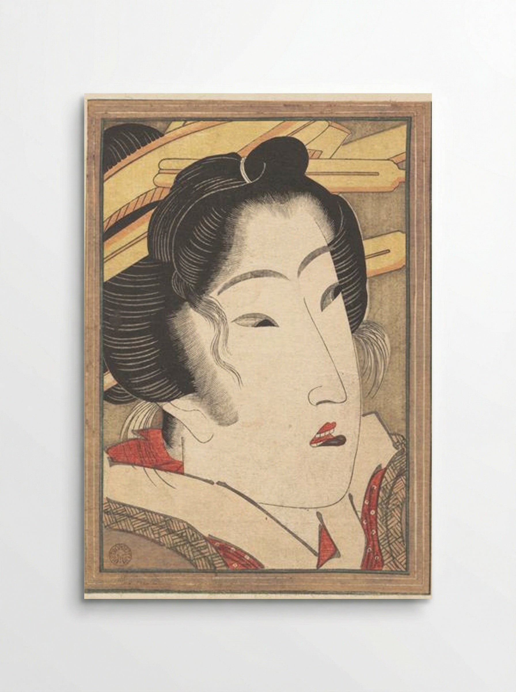 Rejected Geisha from Passions Cooled by Springtime Snow - Keisai Eisen - Poster