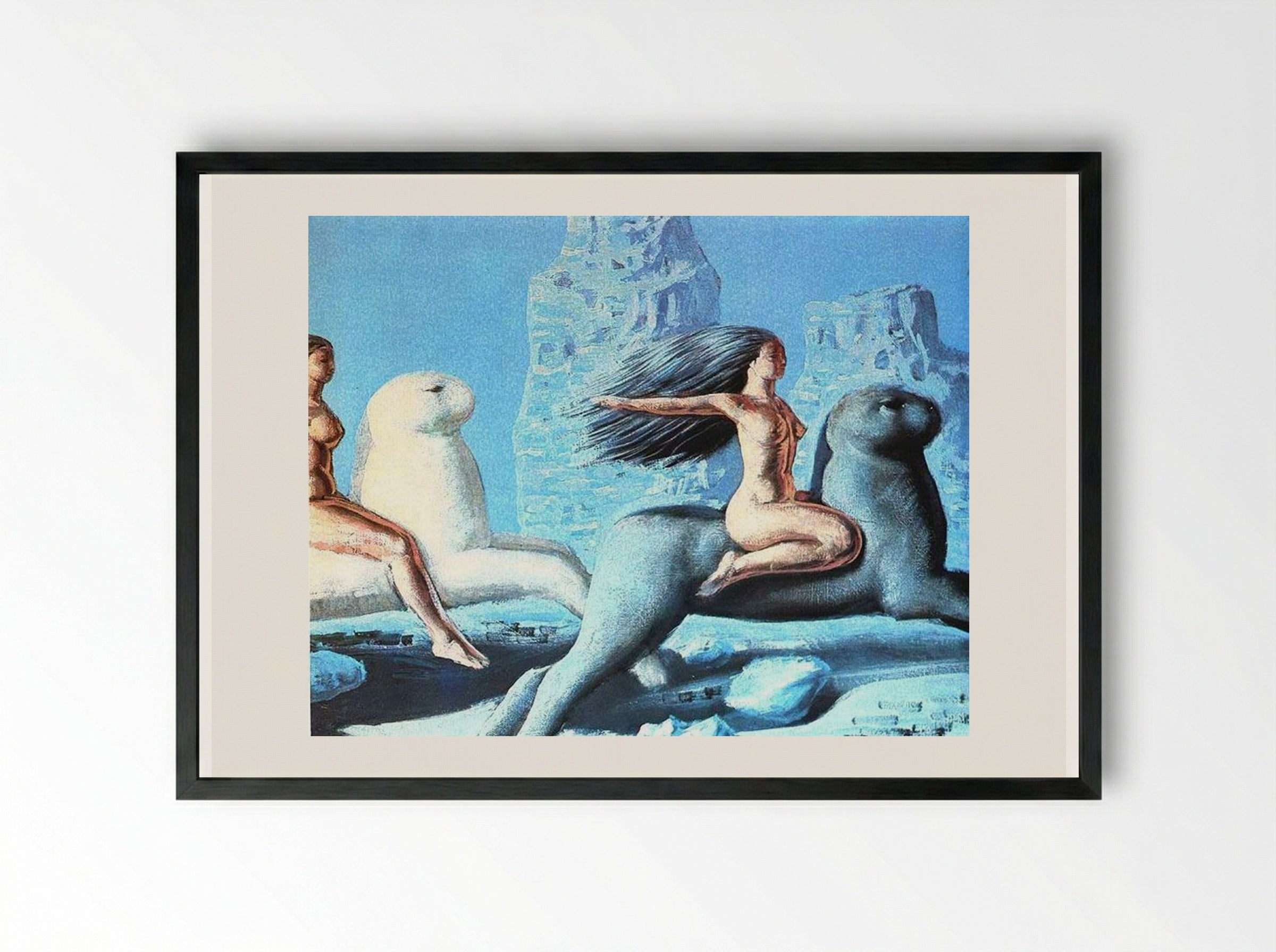 Relay - Sabin Balasa - Framed Print Black