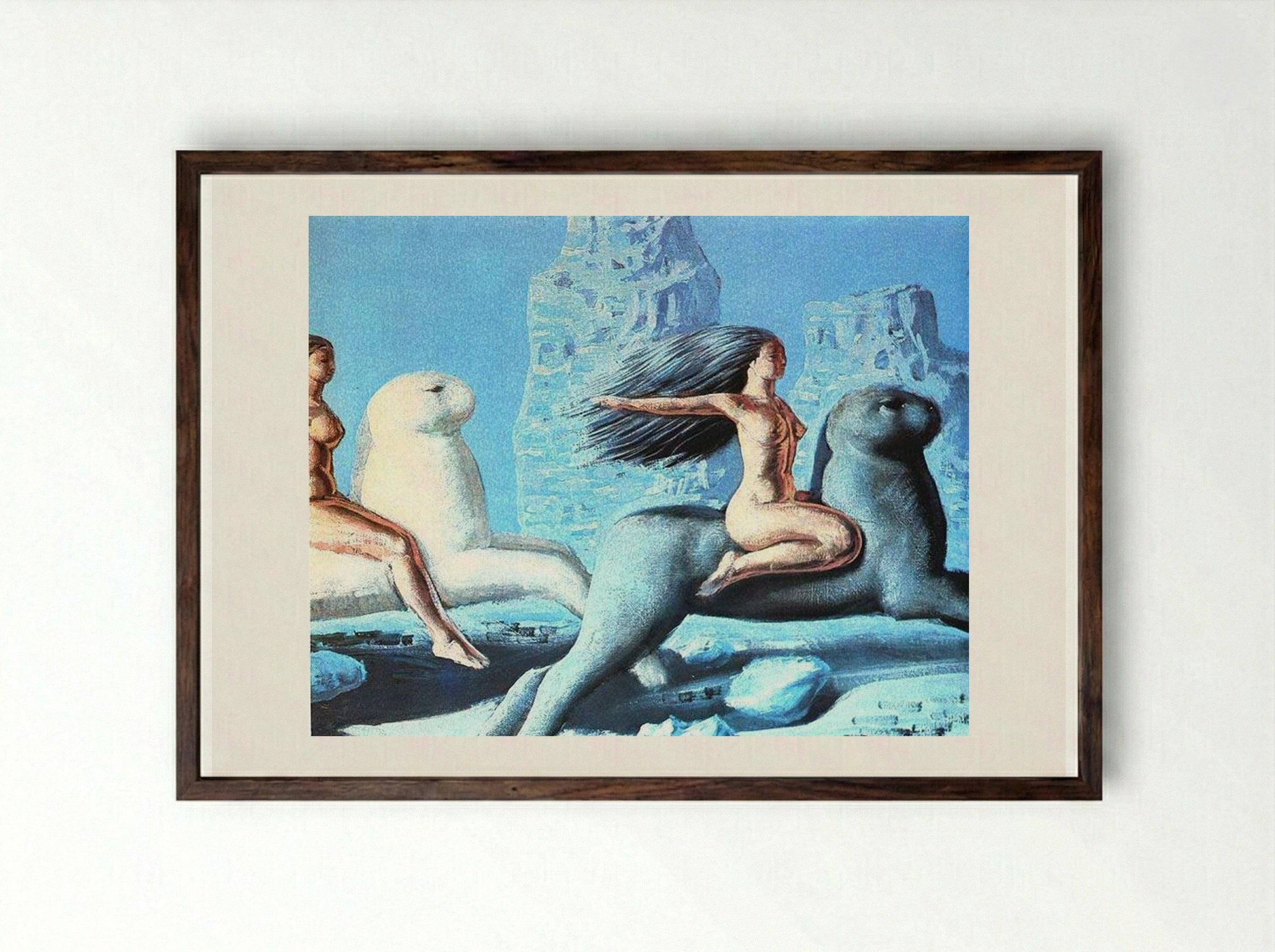 Relay - Sabin Balasa - Framed Print Dark Wood