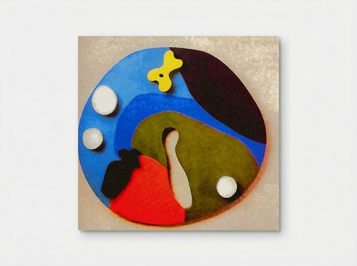 Relief, Clock - Jean Arp - Poster