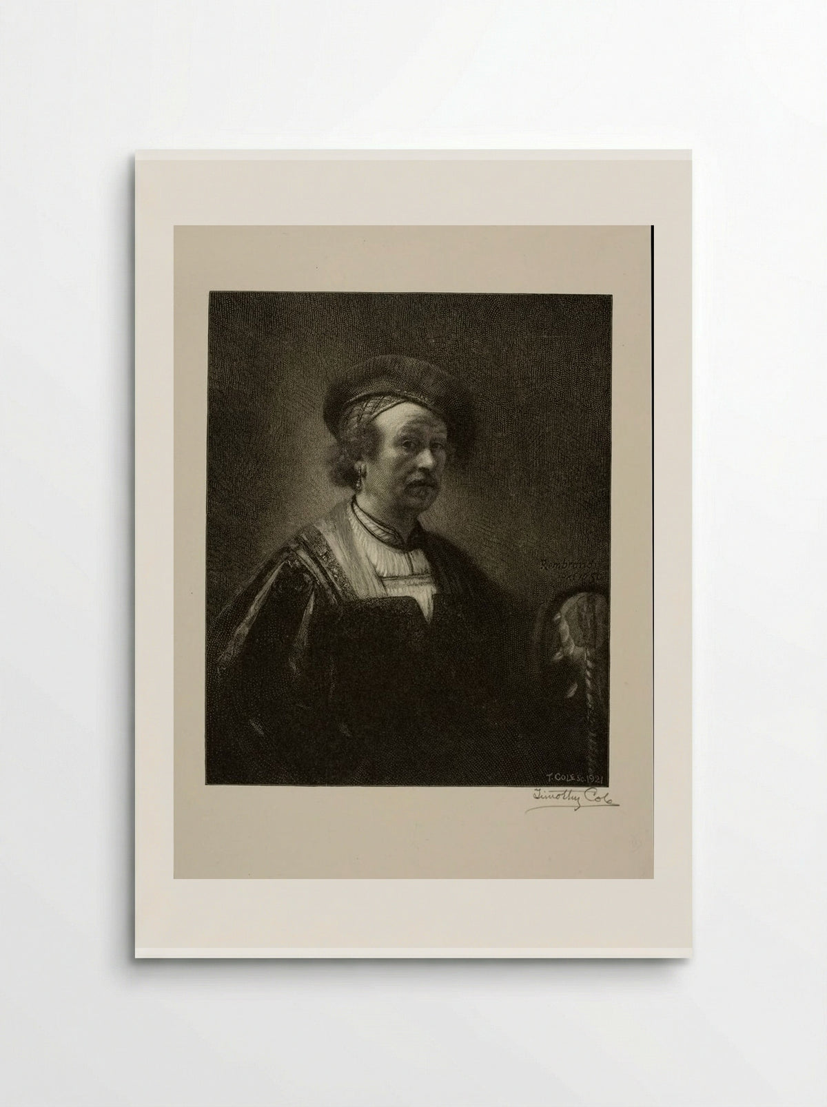 Rembrandt - Timothy Cole - Poster