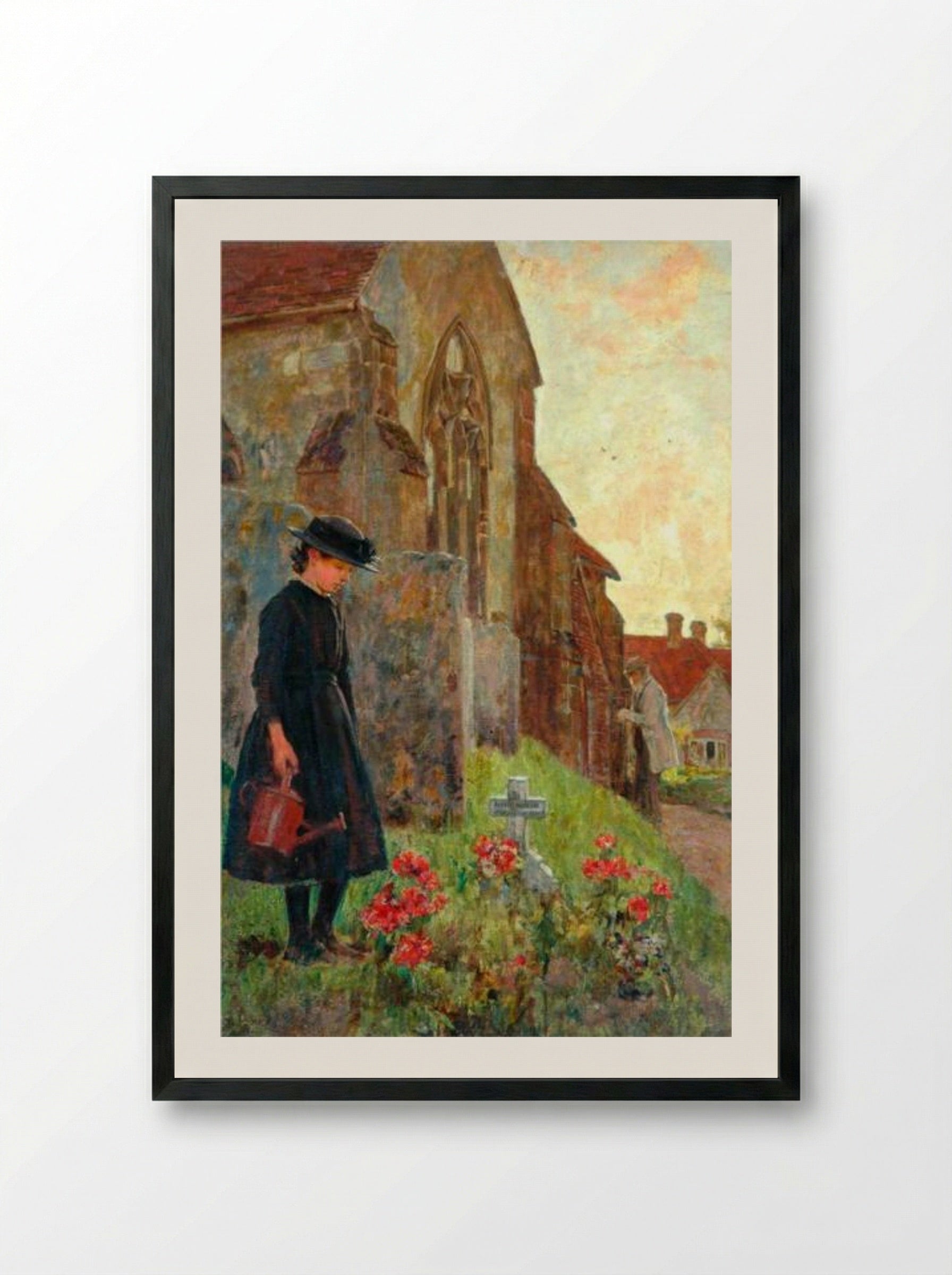 Remembrance - James Charles - Framed Print Black