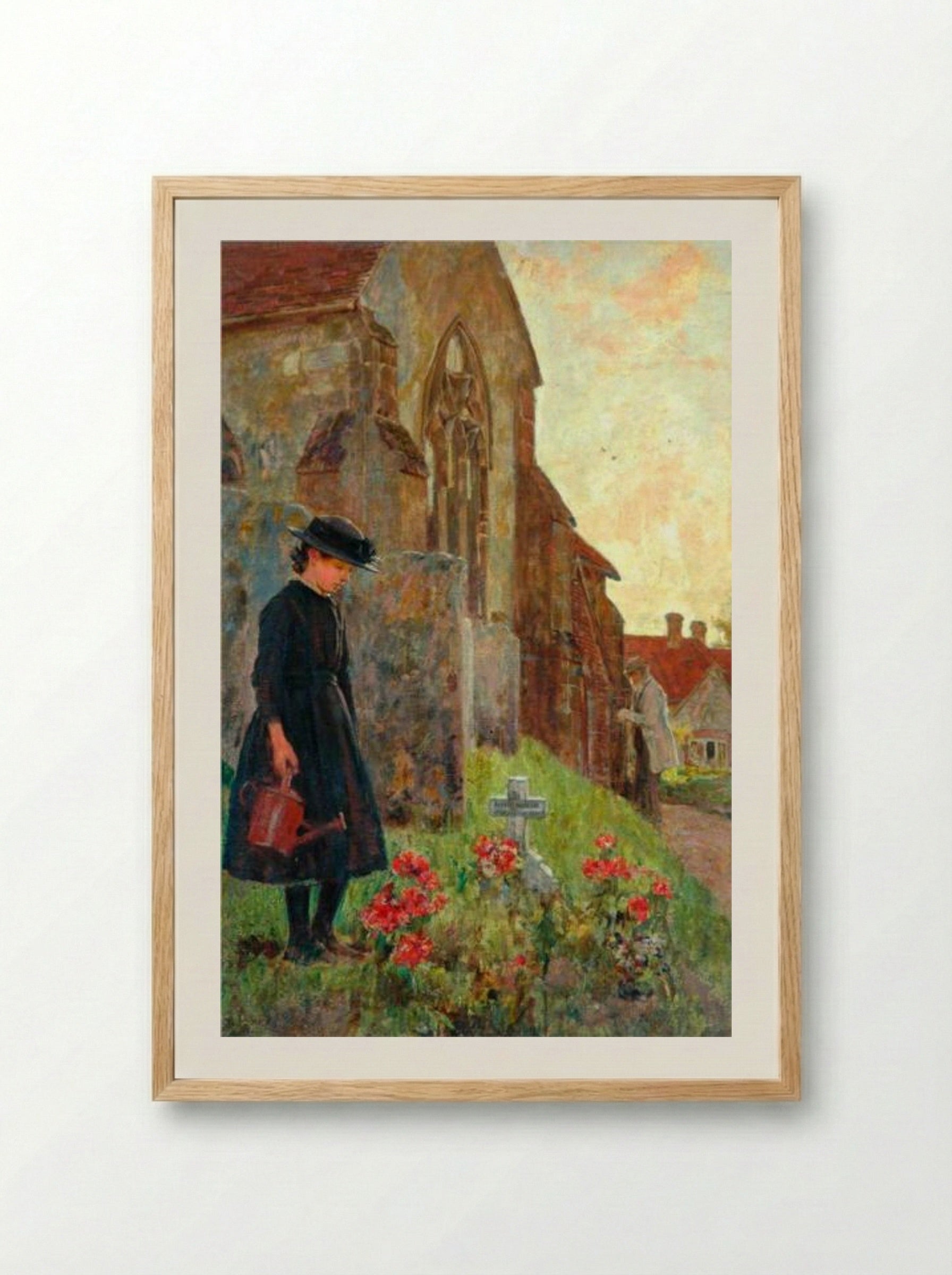 Remembrance - James Charles - Framed Print Wood