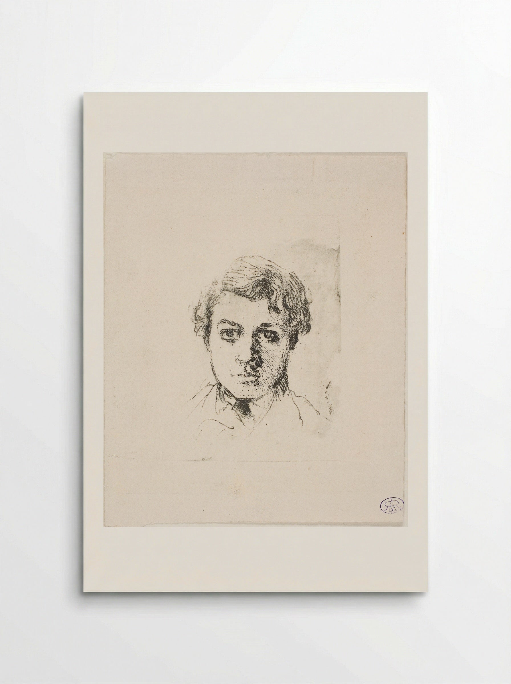 René De Gas, the Artist's Brother - Hilaire-Germain-Edgar Degas - Poster