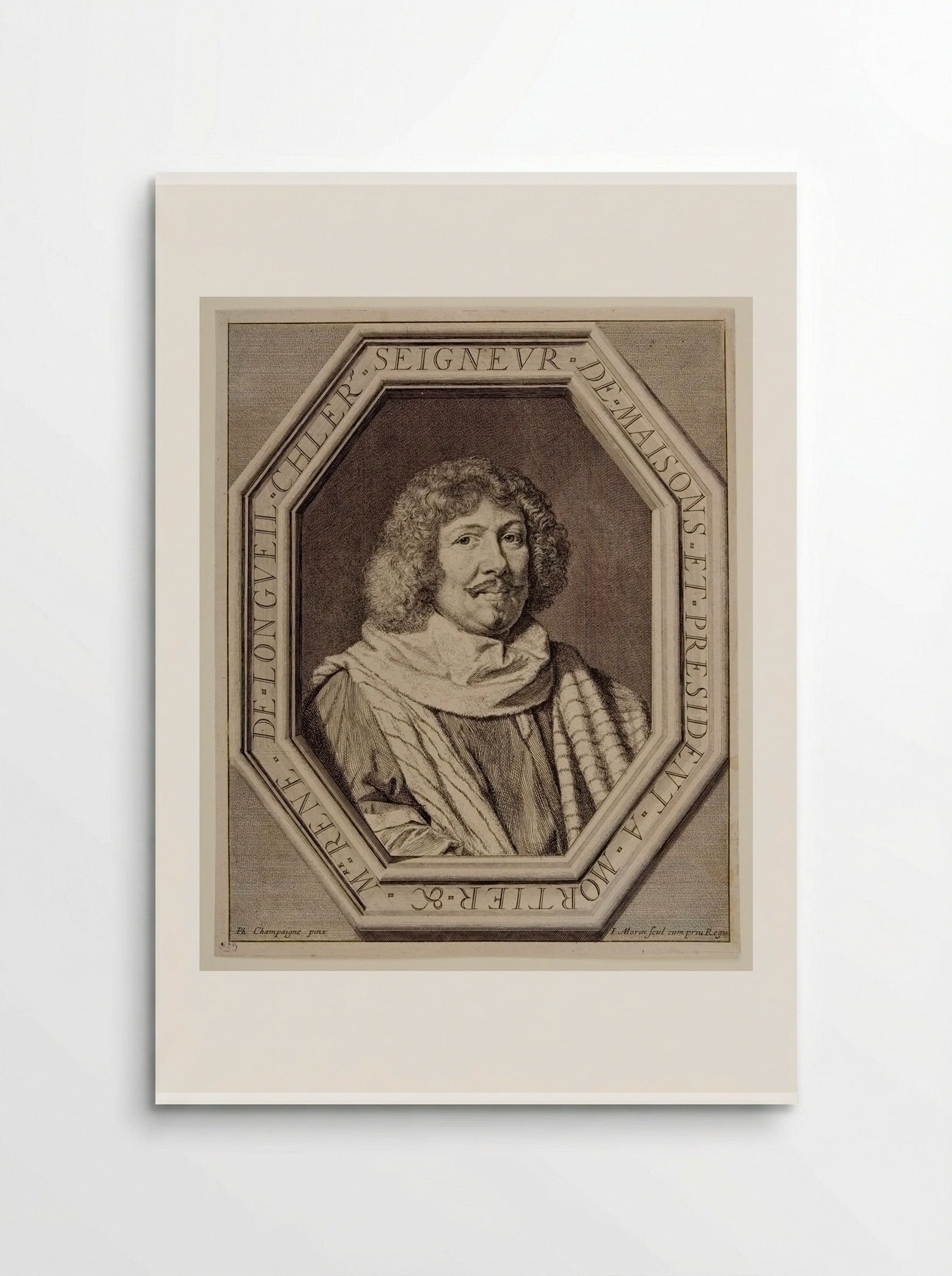 Rene de Longueil, Future Marquis of Maisons - Jean Morin - Poster