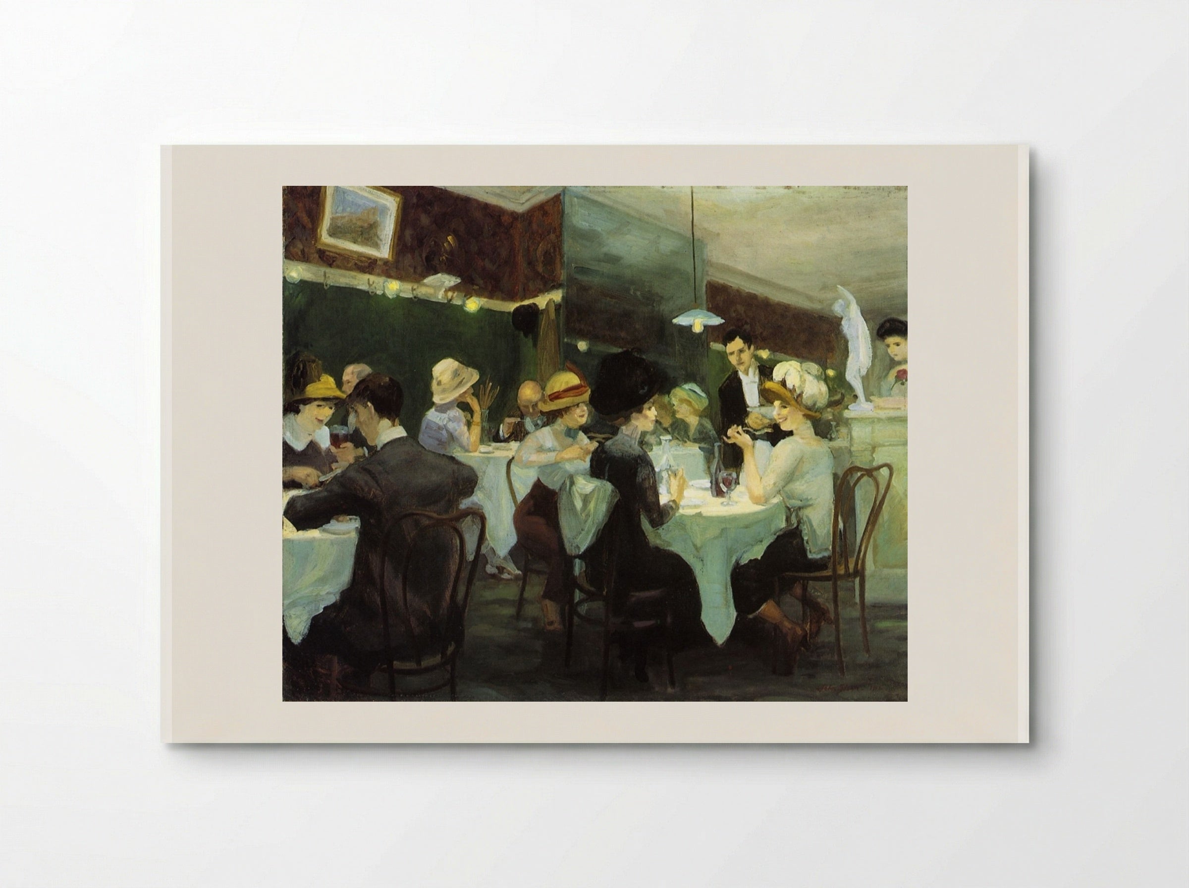 Renganeschi's Saturday Night - John French Sloan - Poster