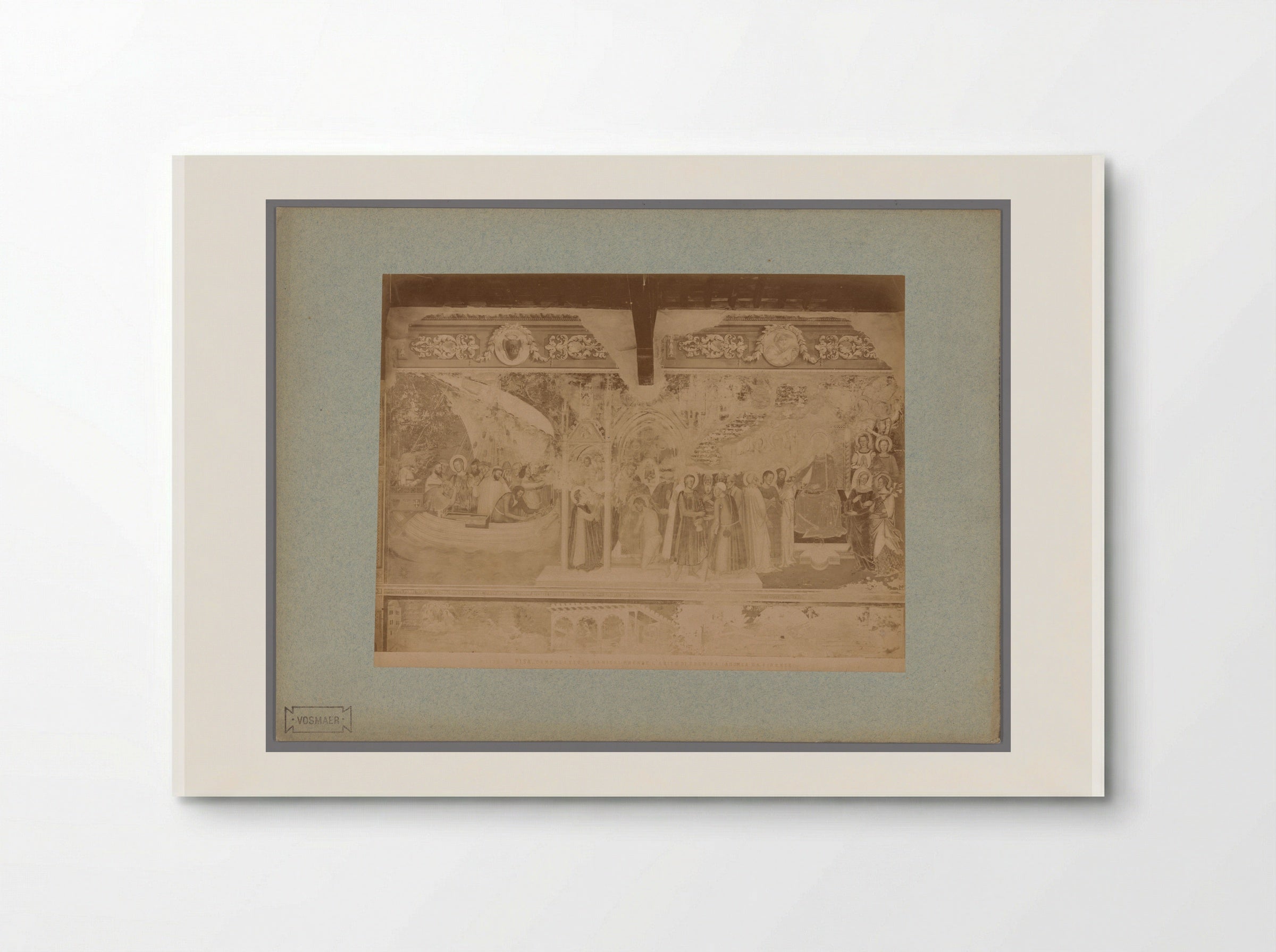 Renier of Pisa Receiving the Hermit's Habit - Fratelli Alinari - Poster