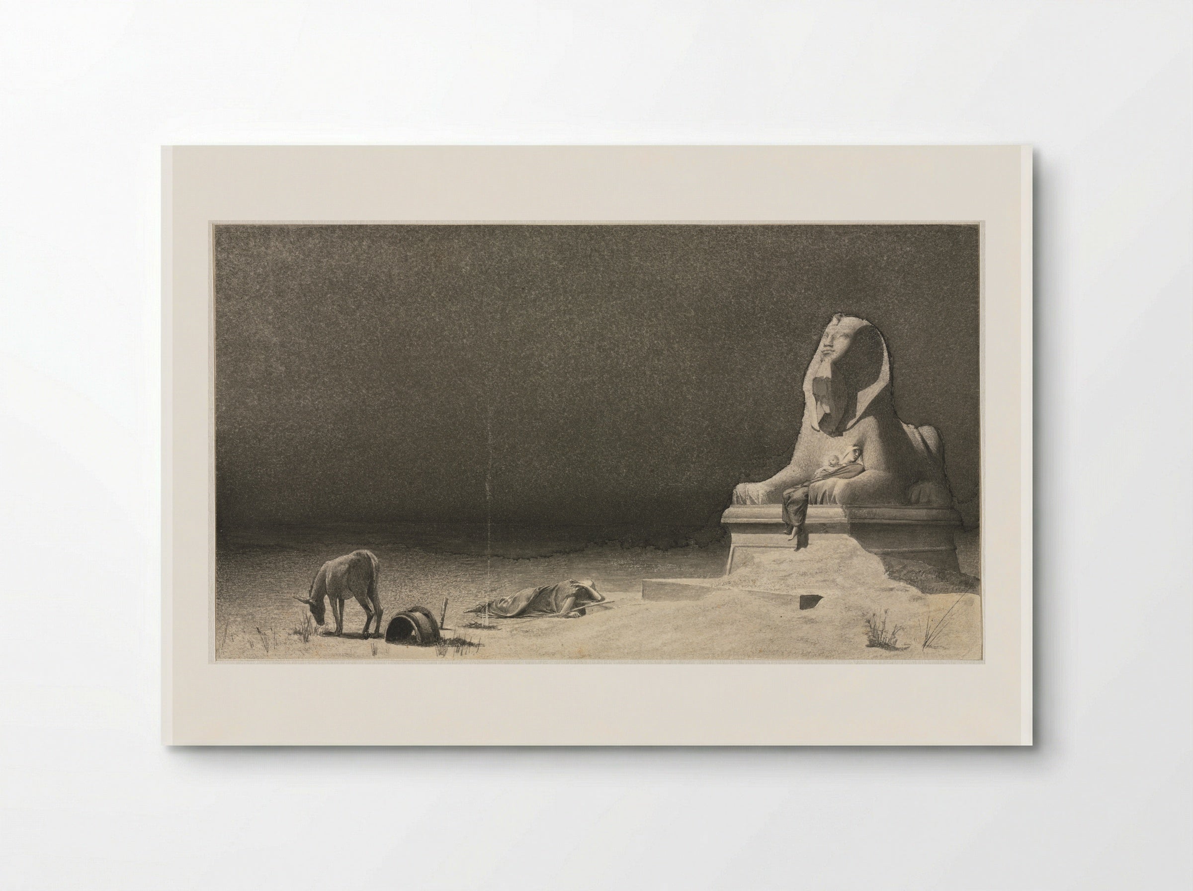 Rest on the Flight into Egypt - Luc-Olivier Merson - Poster