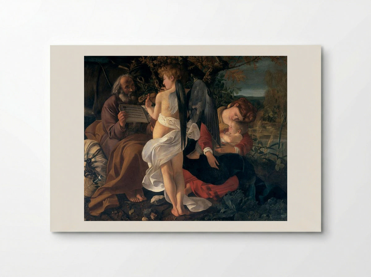 Rest on the Flight into Egypt - Caravaggio - Poster