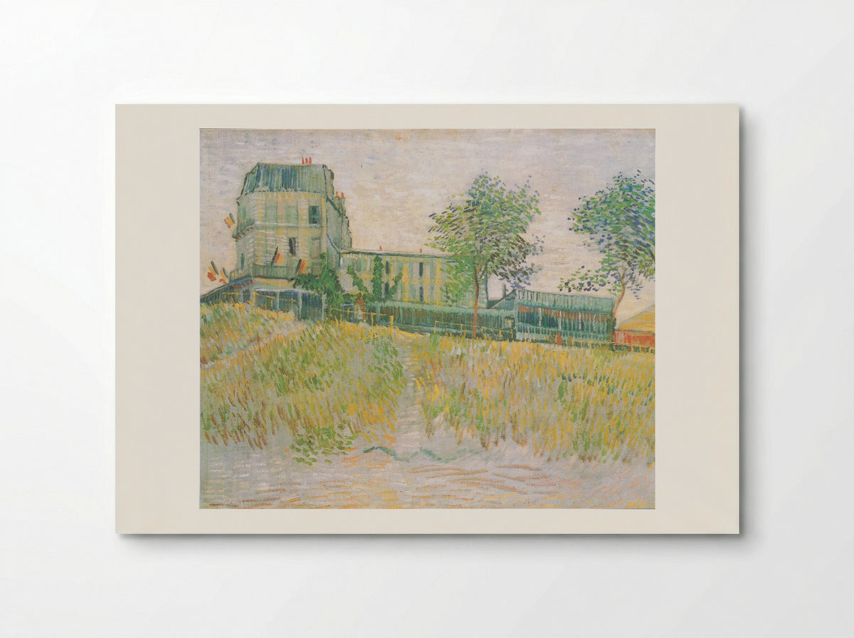 Restaurant de la Sirène at Asnières - Vincent van Gogh - Poster