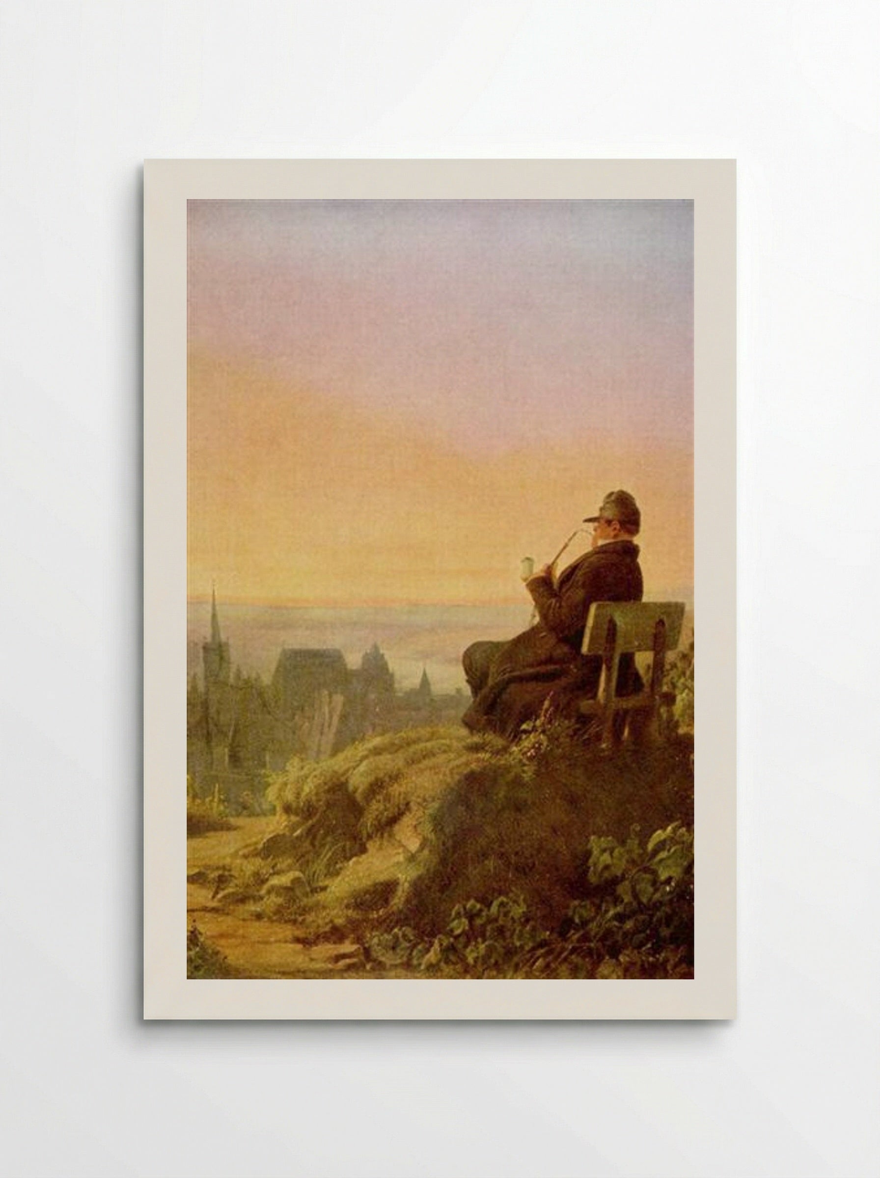 Resting on the Vine - Carl Spitzweg - Poster