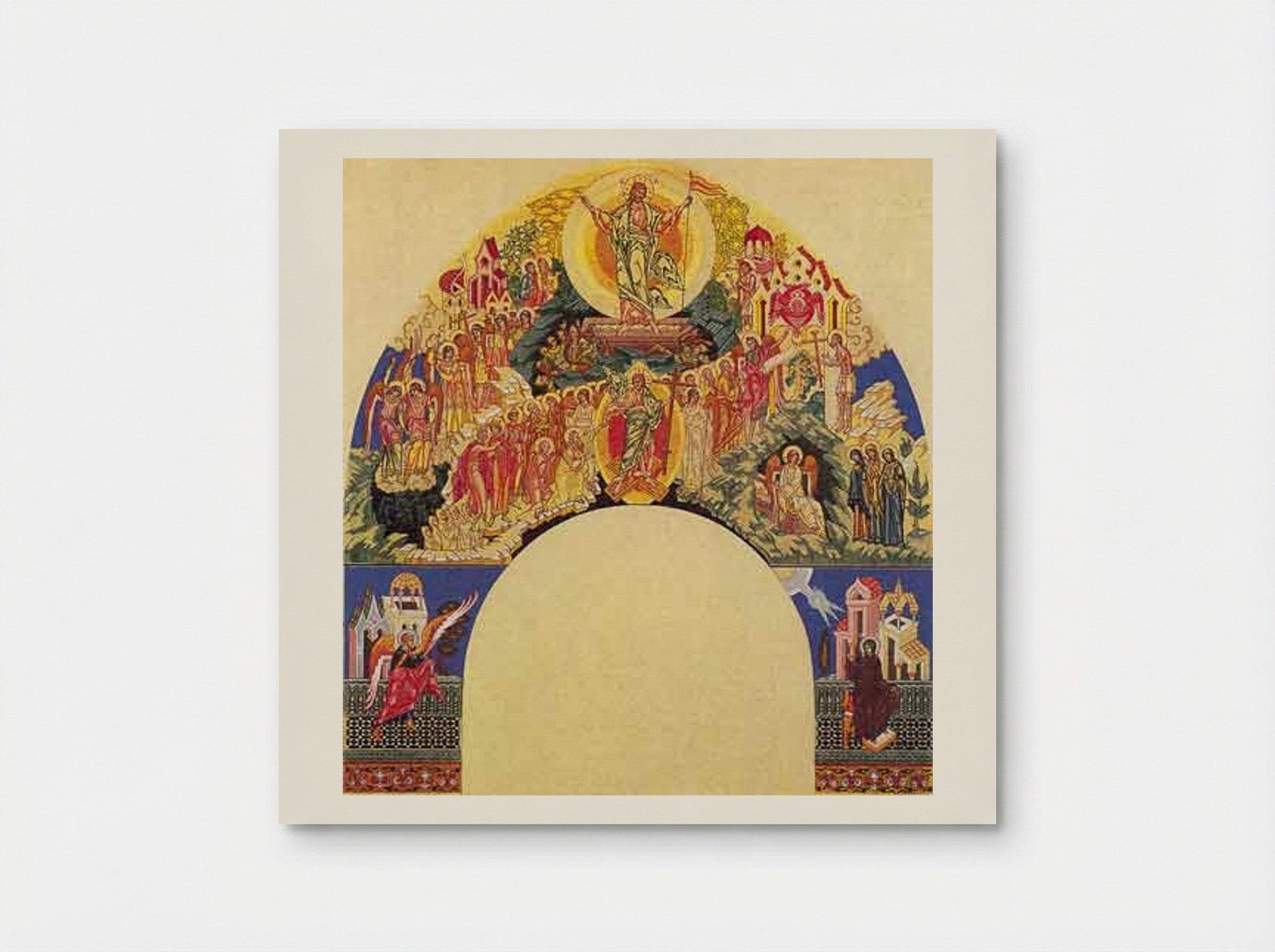 Resurrection of Christ - Ivan Bilibin - Poster