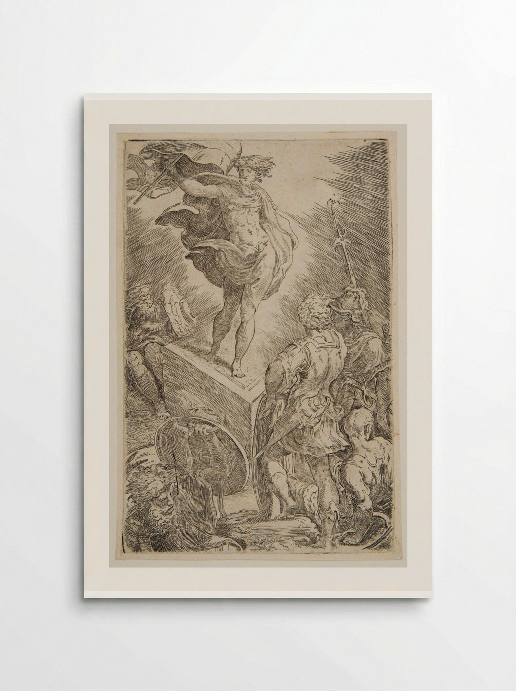 Resurrection of Christ - Parmigianino - Poster