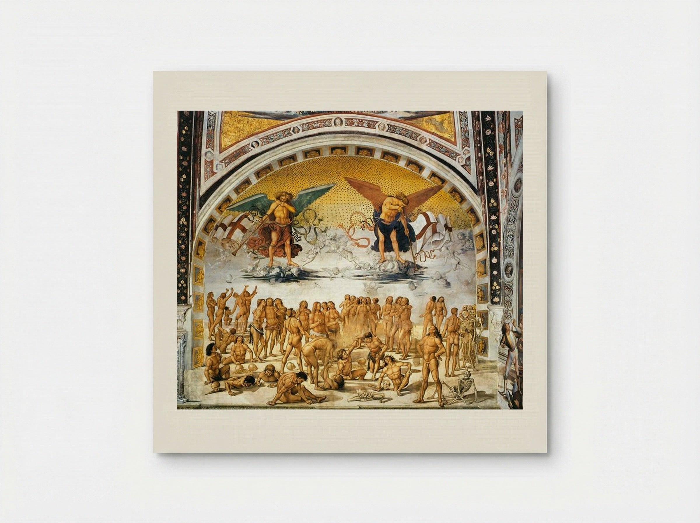 Resurrection of the Flesh - Luca Signorelli - Poster