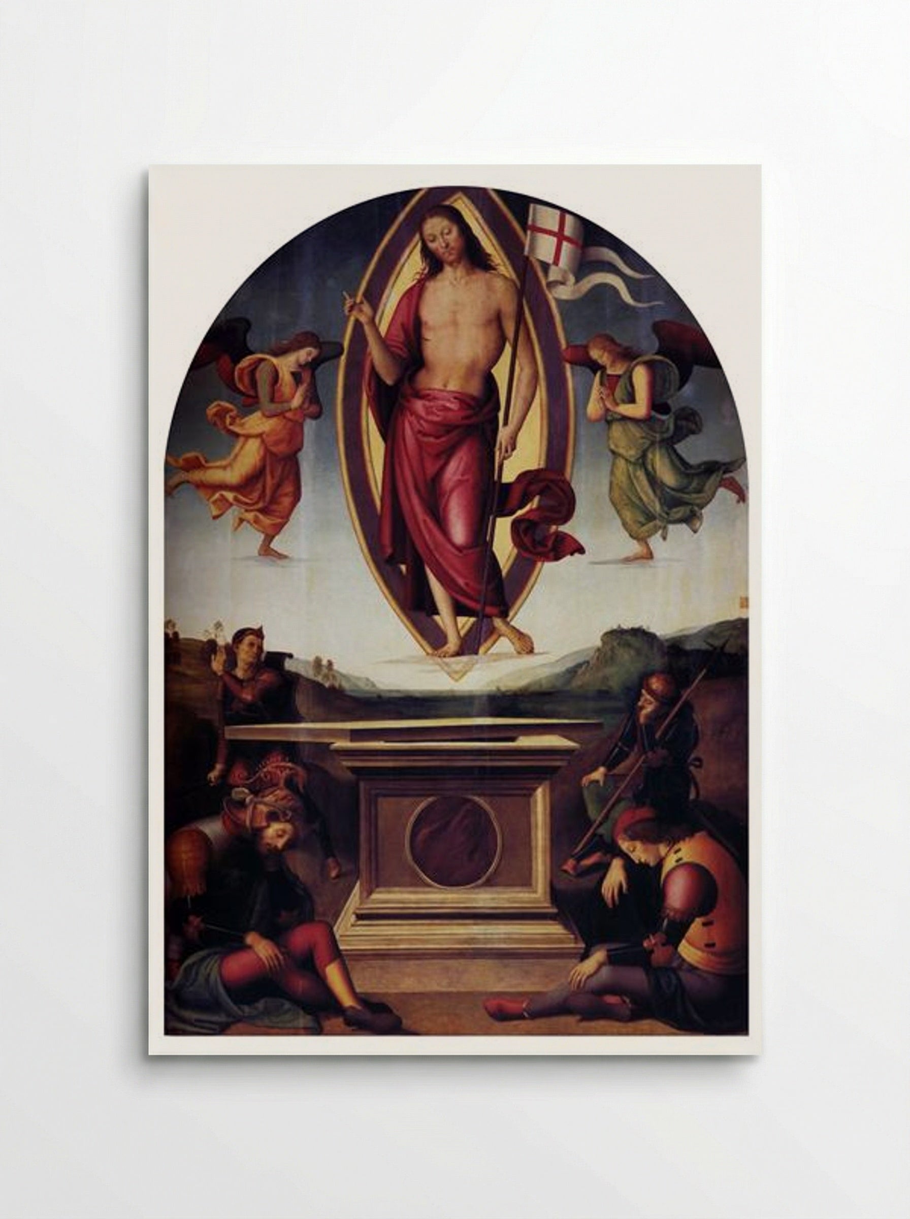 Resurrection - Pietro Perugino - Poster