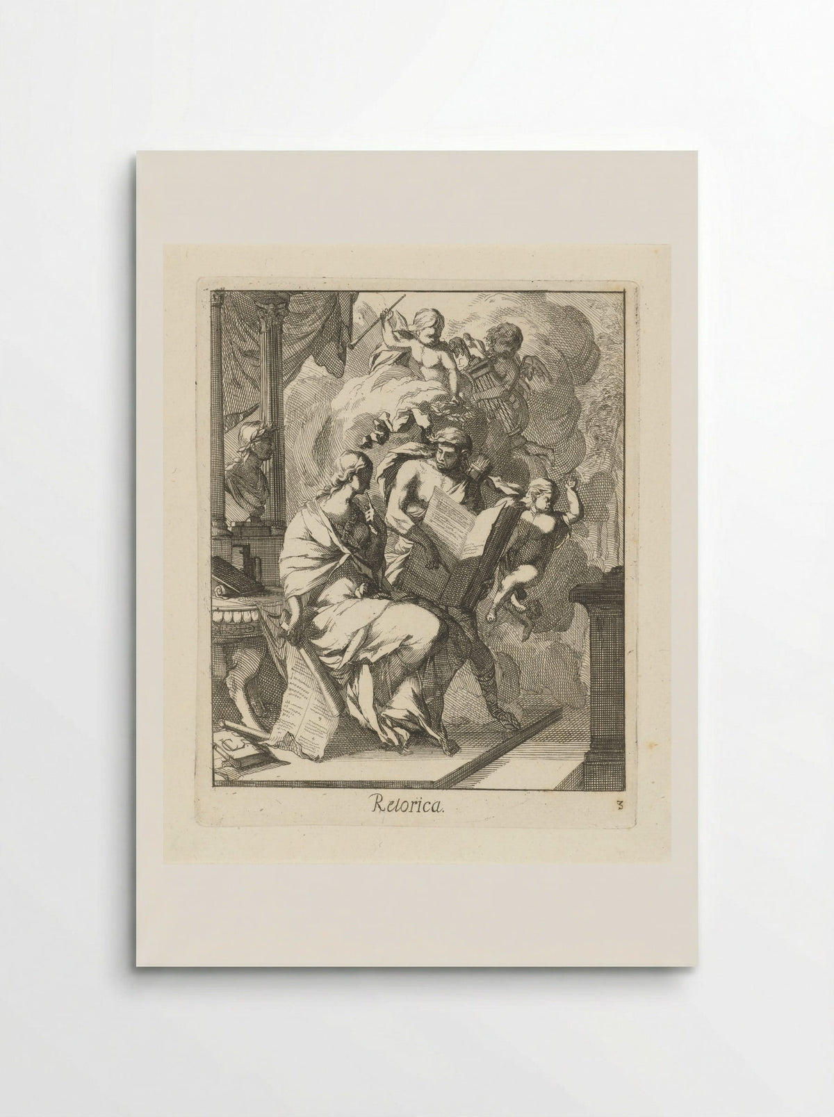 Retorica - Caspar Luyken - Poster