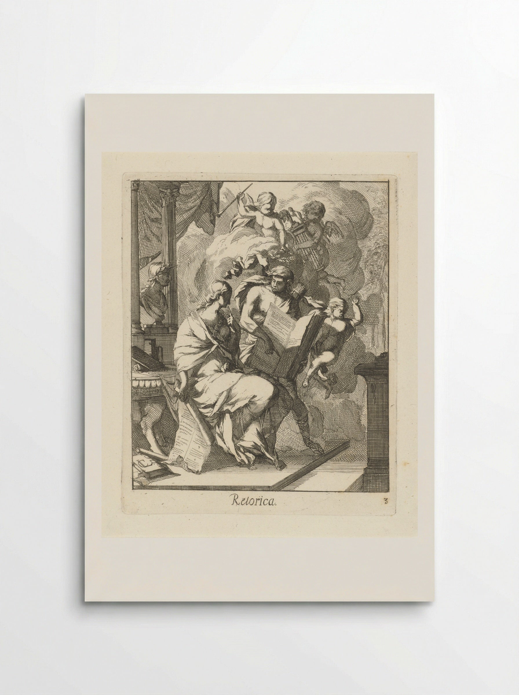 Retorica - Caspar Luyken - Poster