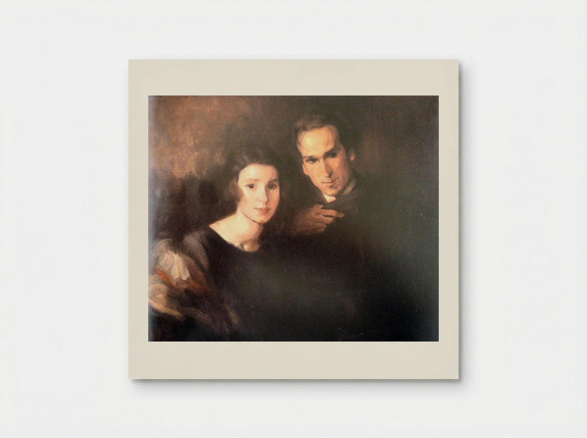 Retrato de Cláudio e Maria - António Carneiro - Poster
