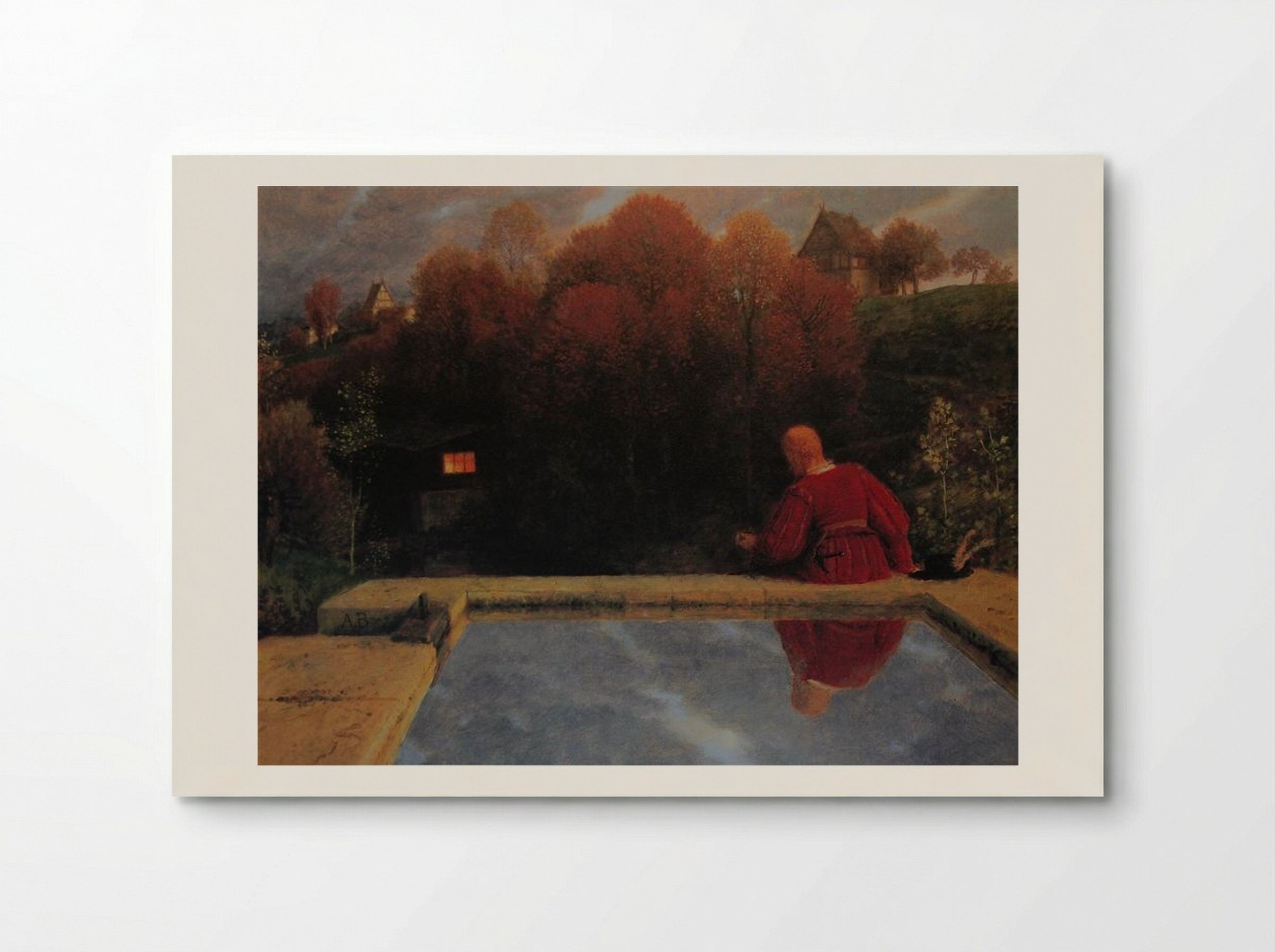 Returning Home - Arnold Böcklin - Poster