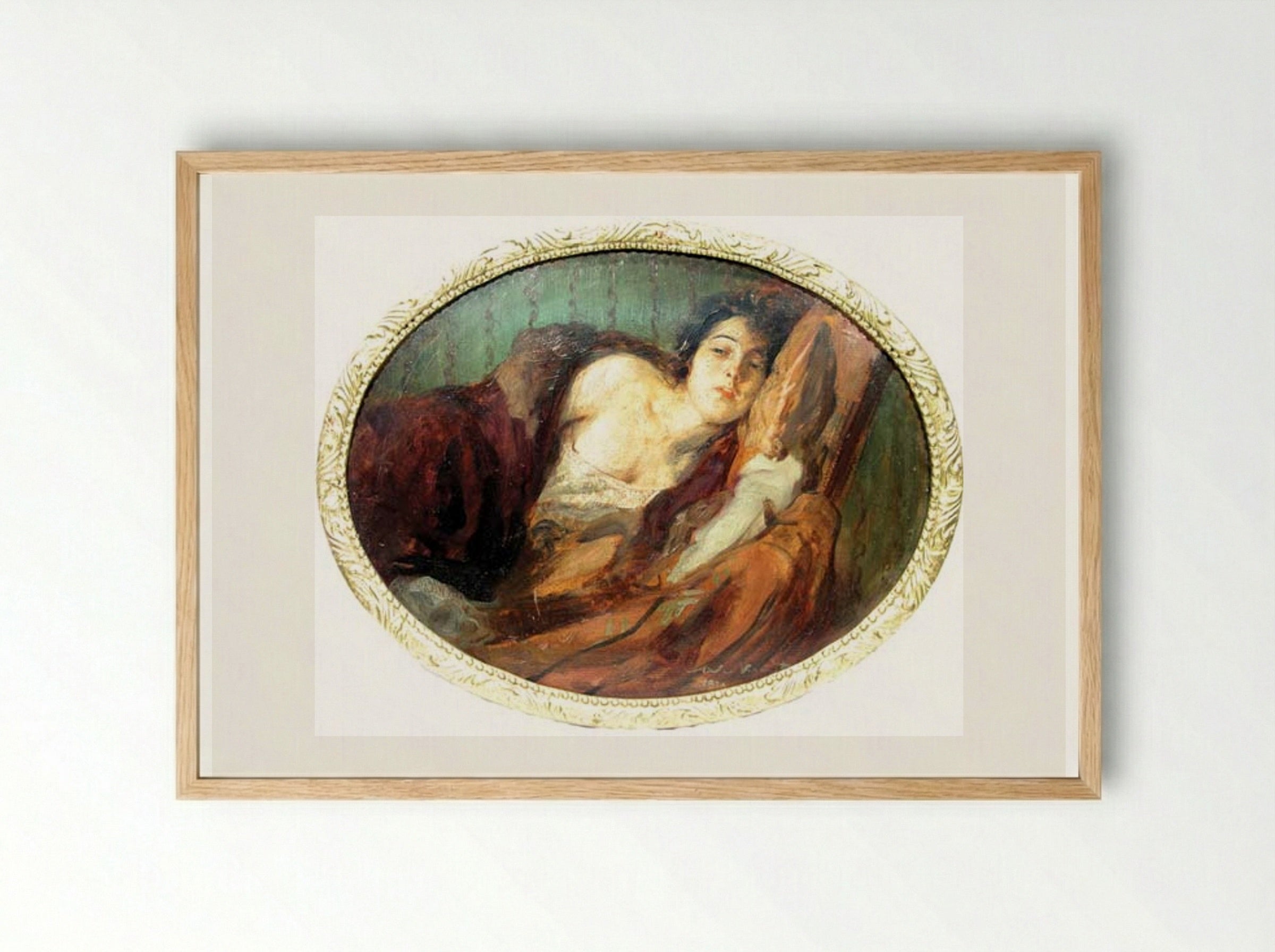 Reverie - Nicolae Vermont - Framed Print Wood