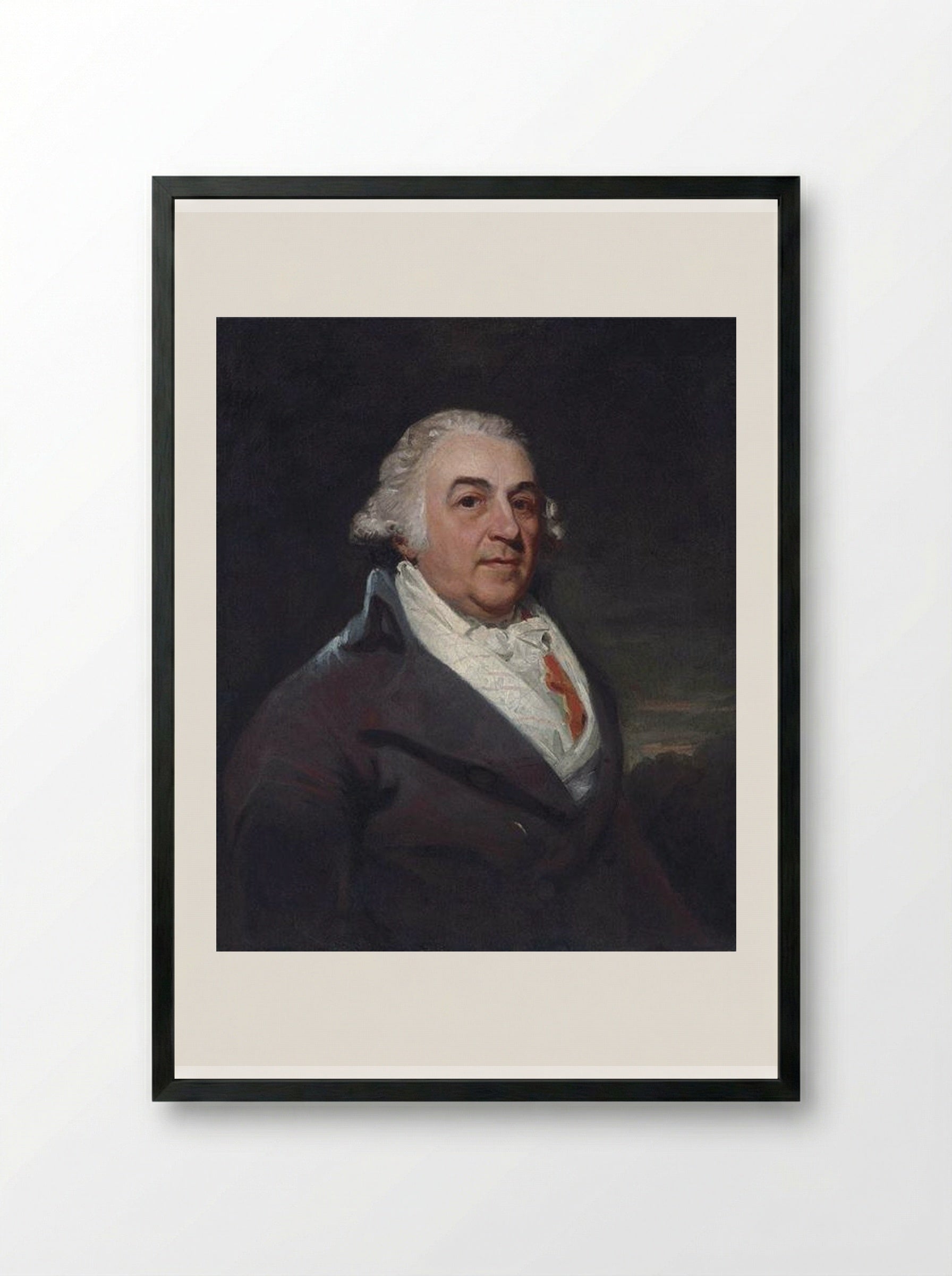 Richard Bache - John Hoppner - Framed Print Black
