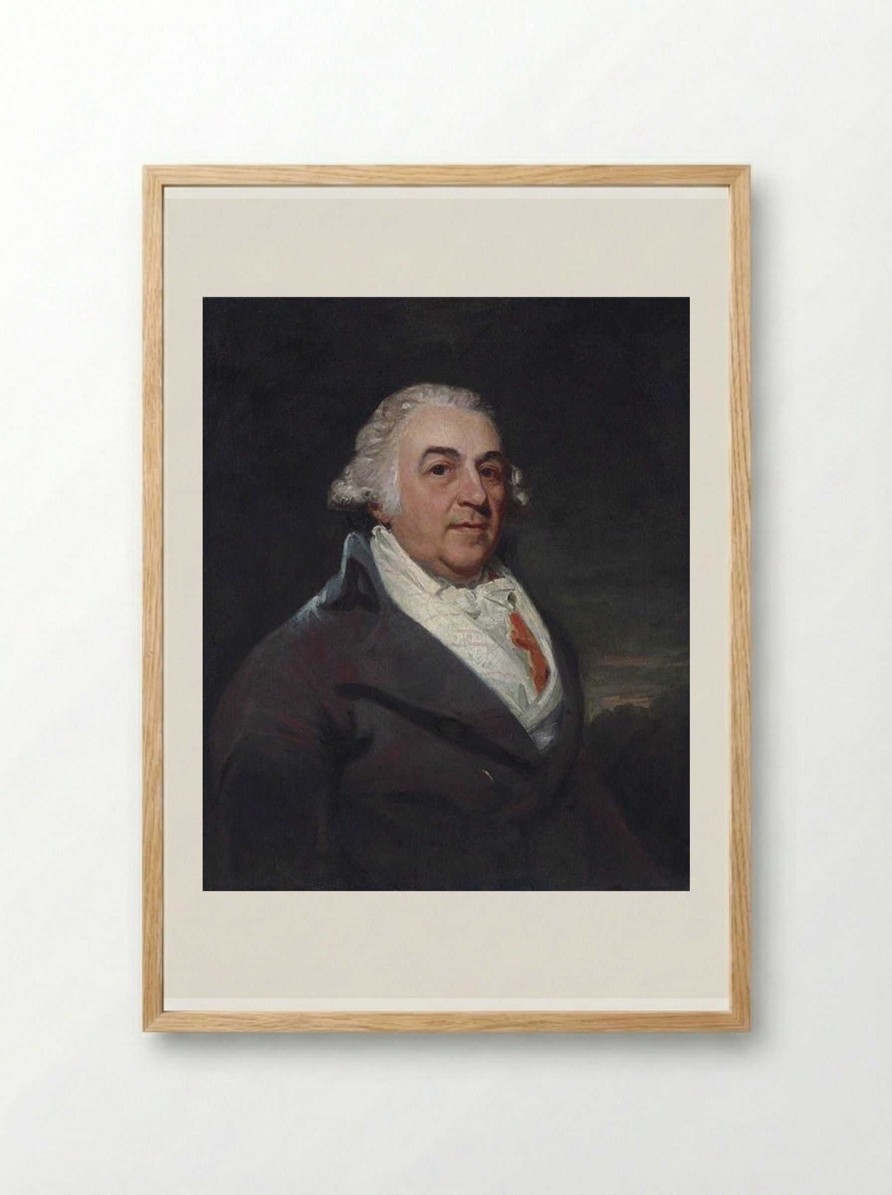 Richard Bache - John Hoppner - Framed Print Wood