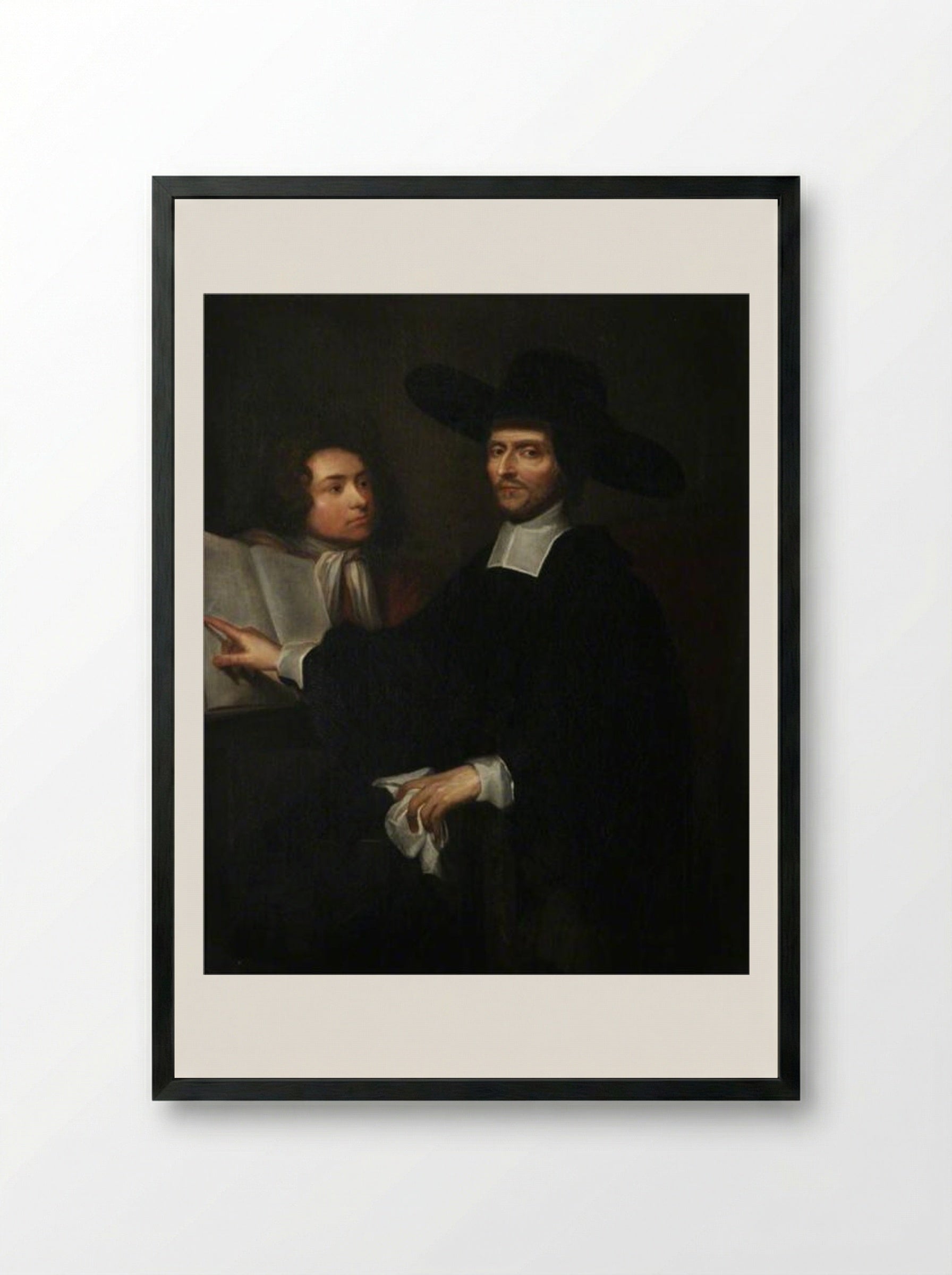 Richard Busby - John Riley - Framed Print Black