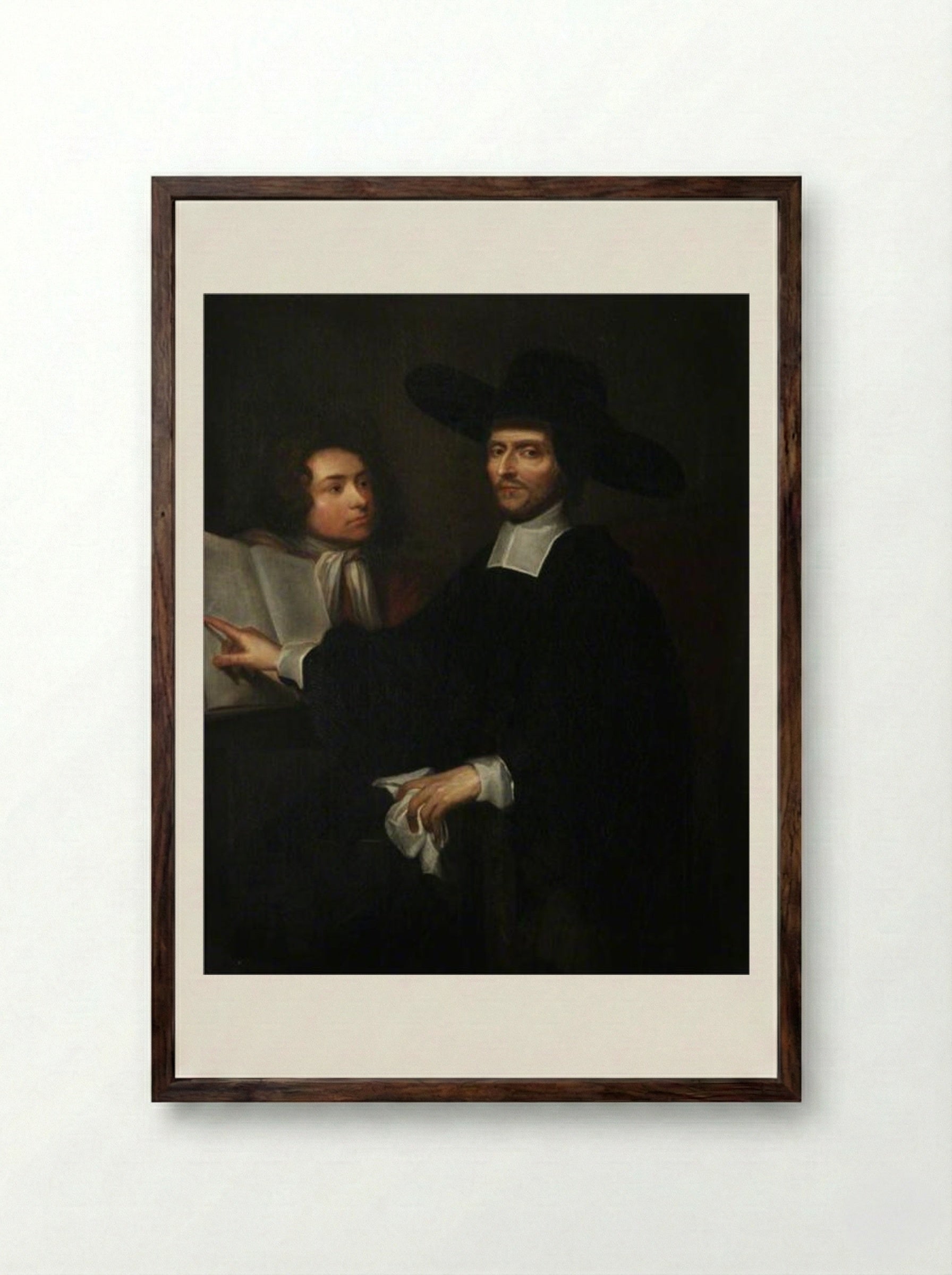 Richard Busby - John Riley - Framed Print Dark Wood