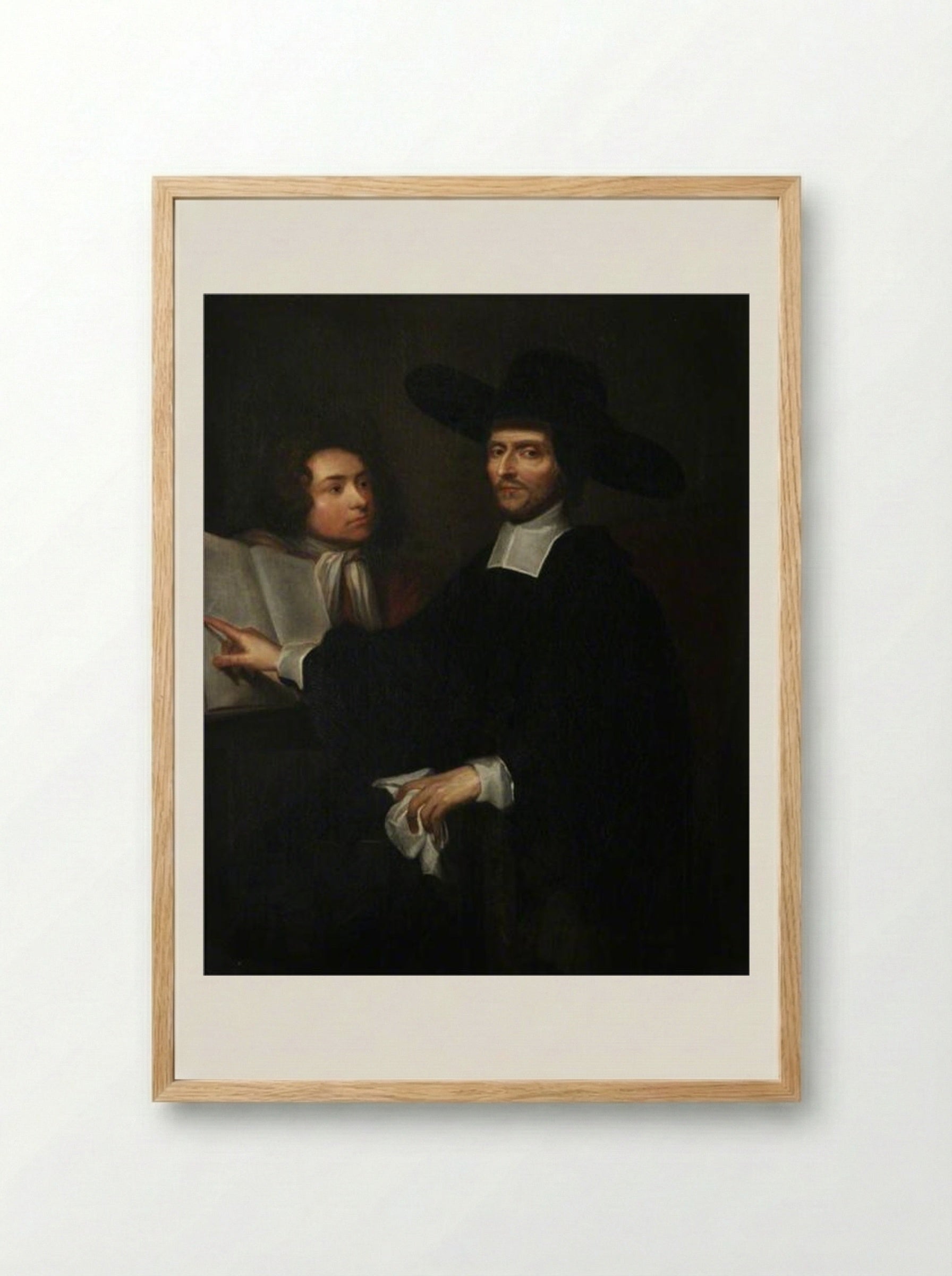 Richard Busby - John Riley - Framed Print Wood
