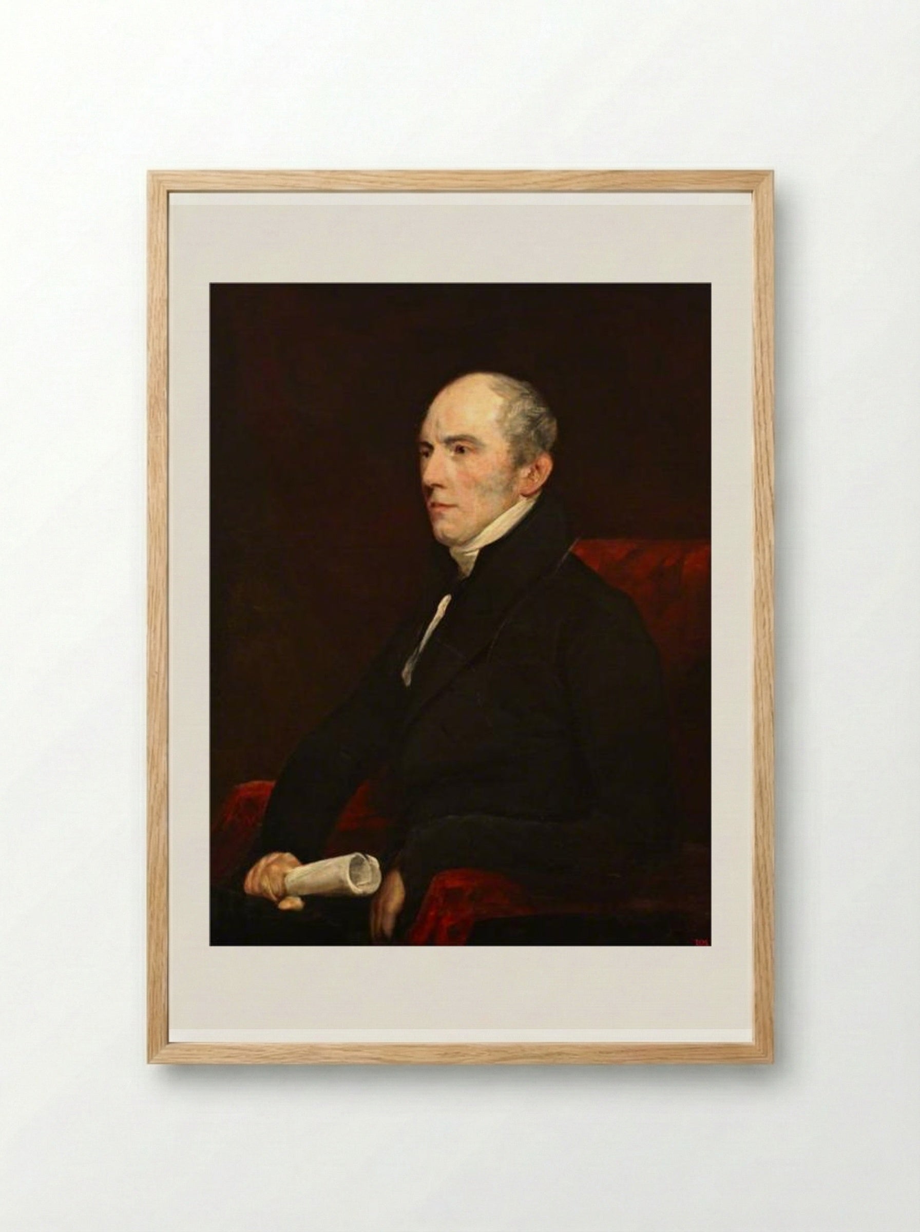 Richard Clement Headington - John Jackson - Framed Print Wood