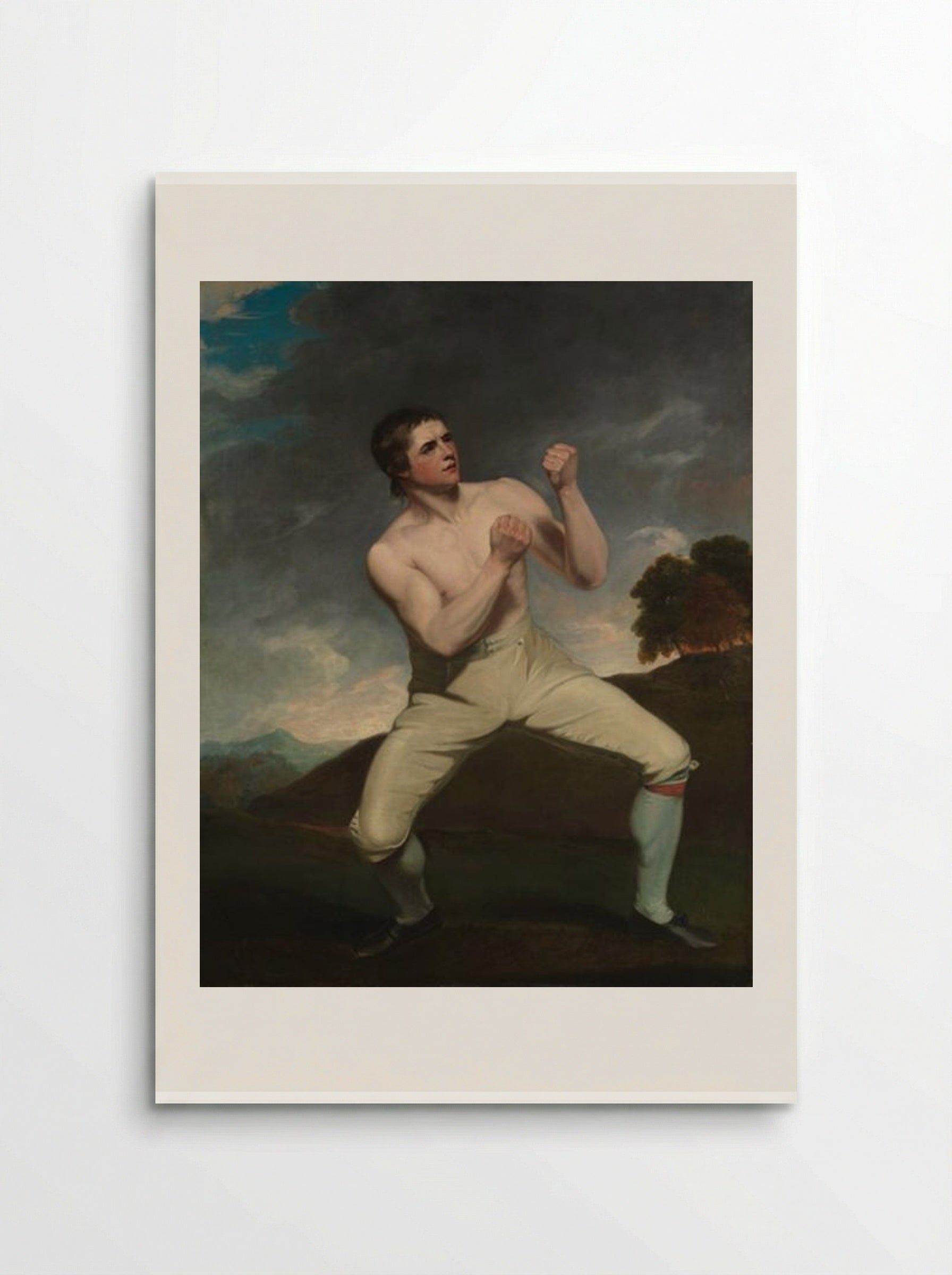 Richard Humphreys, the Boxer - John Hoppner - Poster