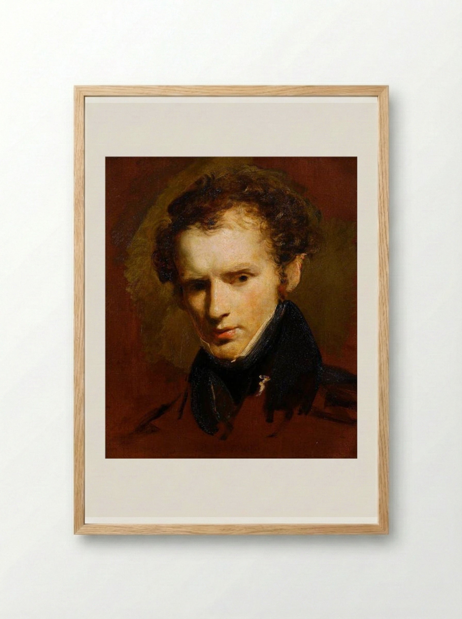 Richard James Lane - John Jackson - Framed Print Wood