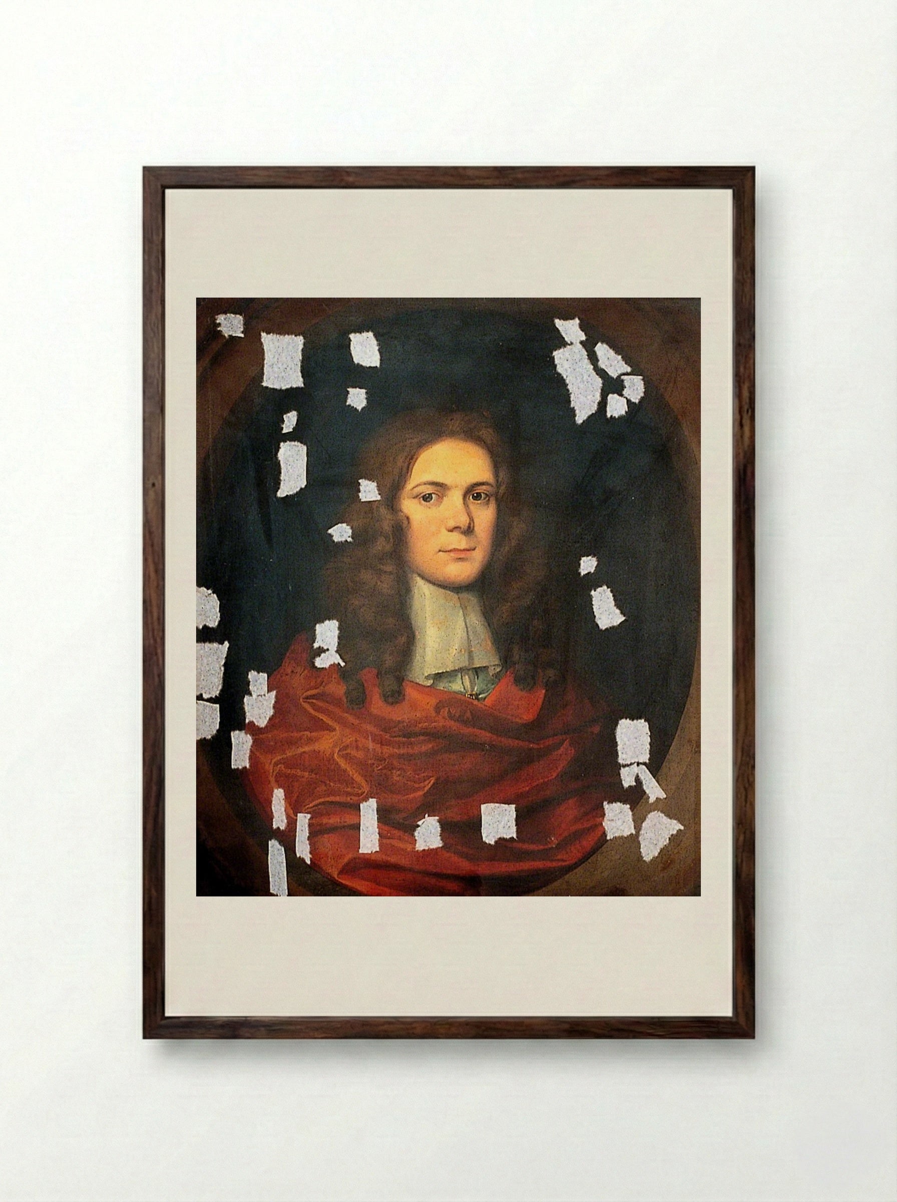 Richard Oxenden - John Riley - Framed Print Dark Wood